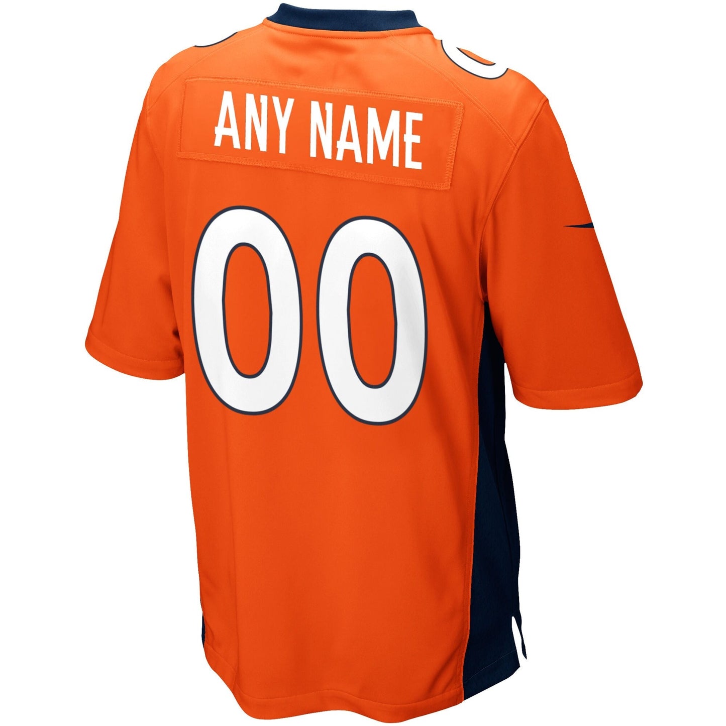 Denver Broncos Custom Game Jersey - Orange