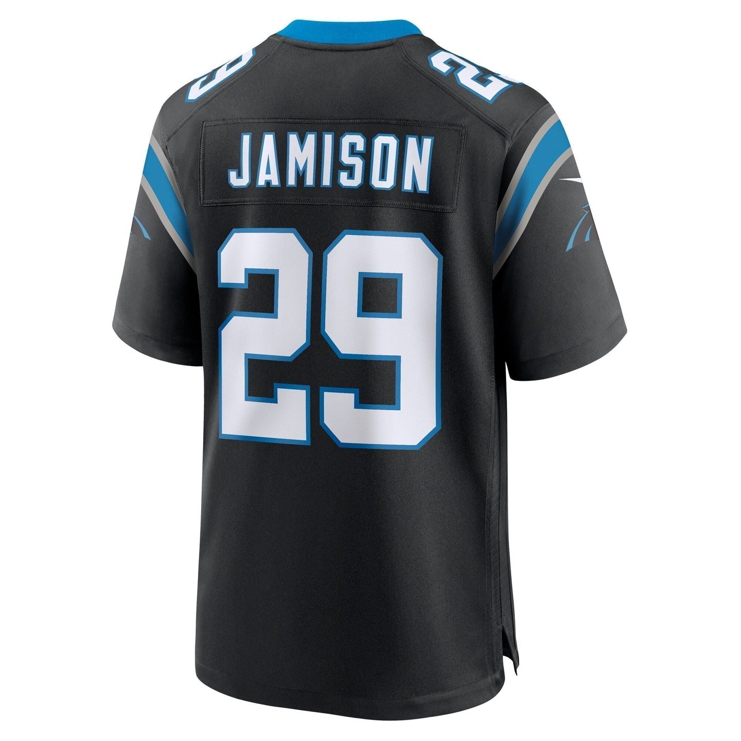 D'Shawn Jamison Carolina Panthers Team Game Jersey - Black
