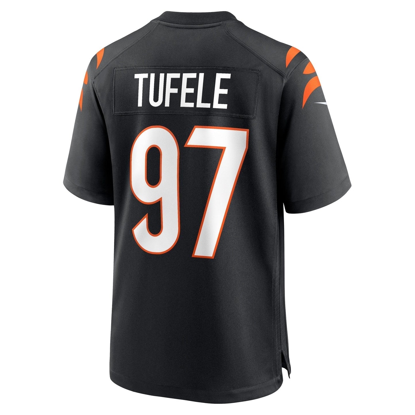 Jay Tufele Cincinnati Bengals Game Jersey - Black