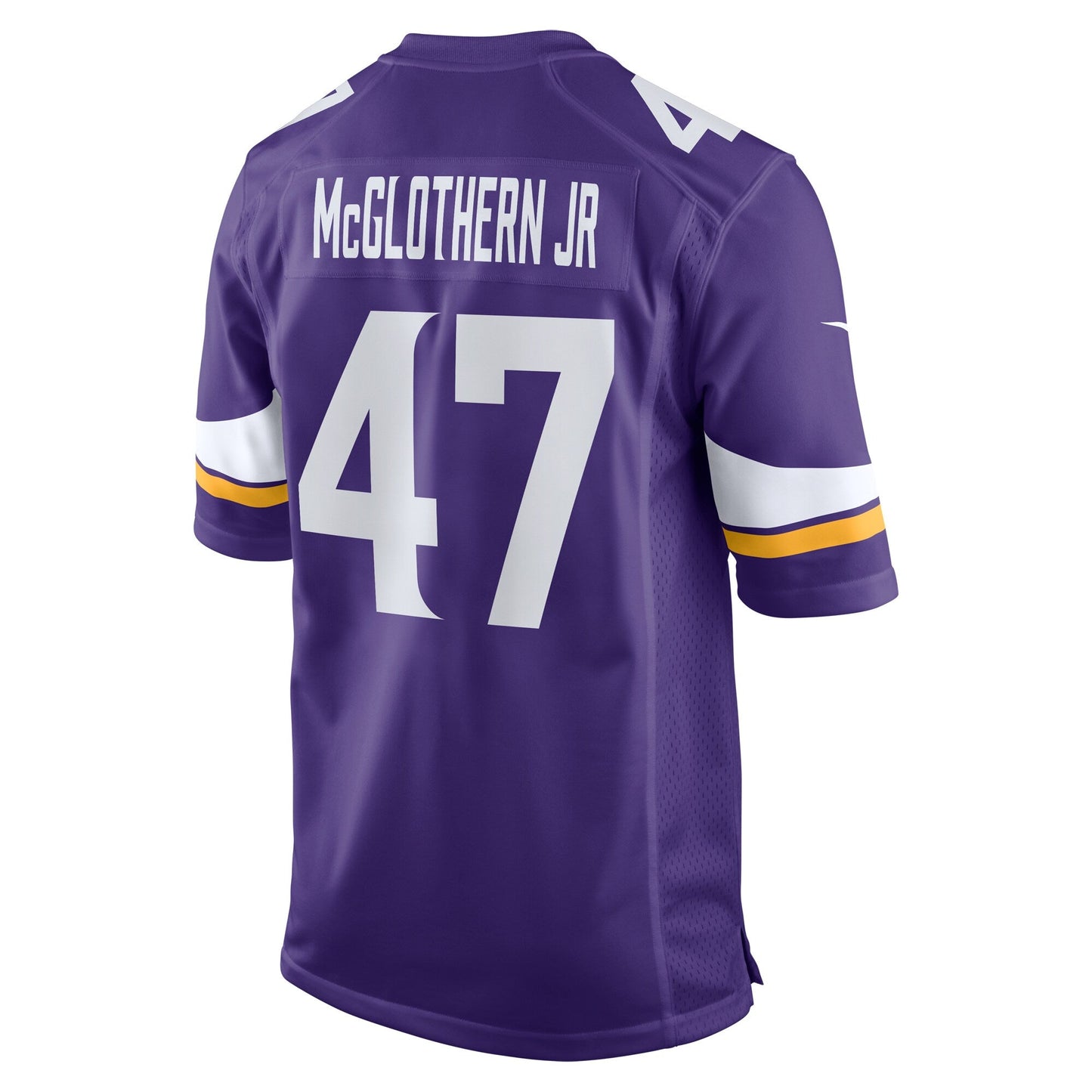 Dwight McGlothern Jr. Minnesota Vikings Game Jersey - Purple