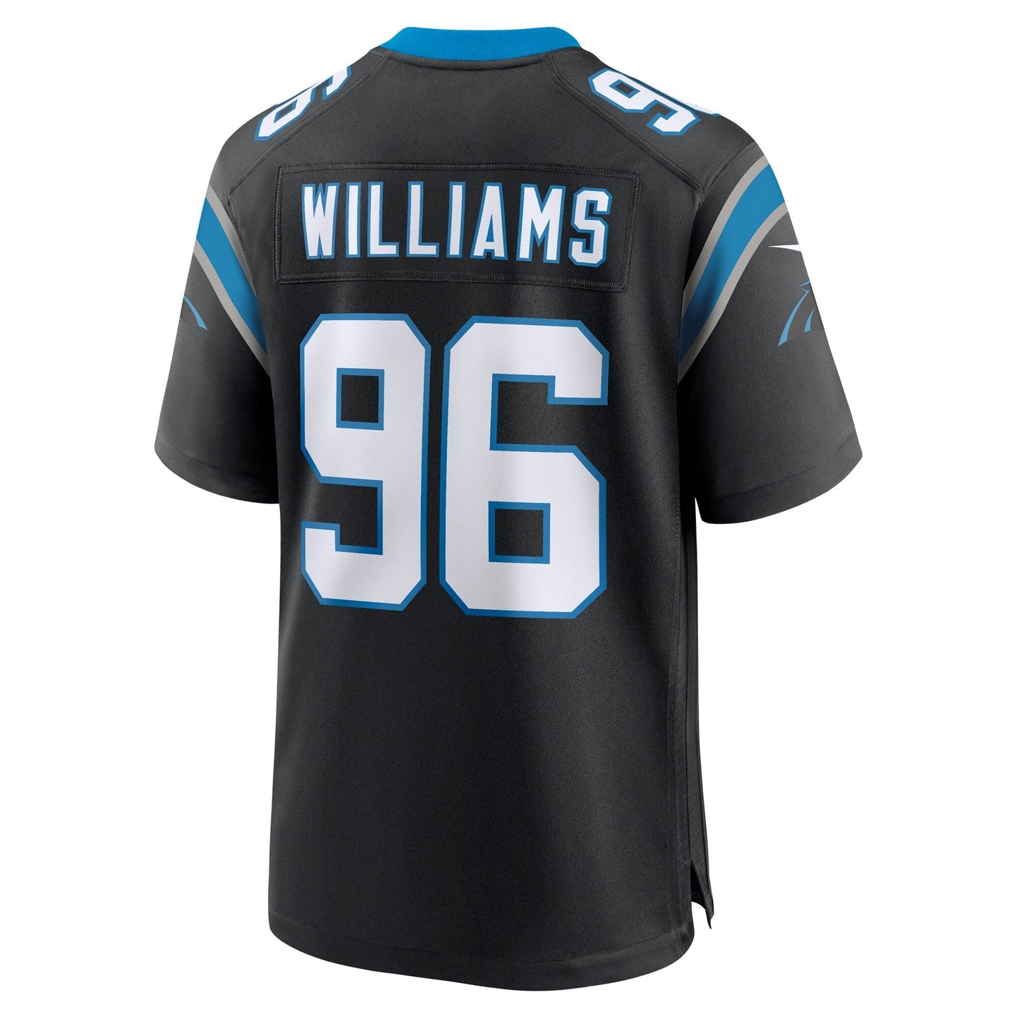 DeShawn Williams Carolina Panthers Game Jersey - Black