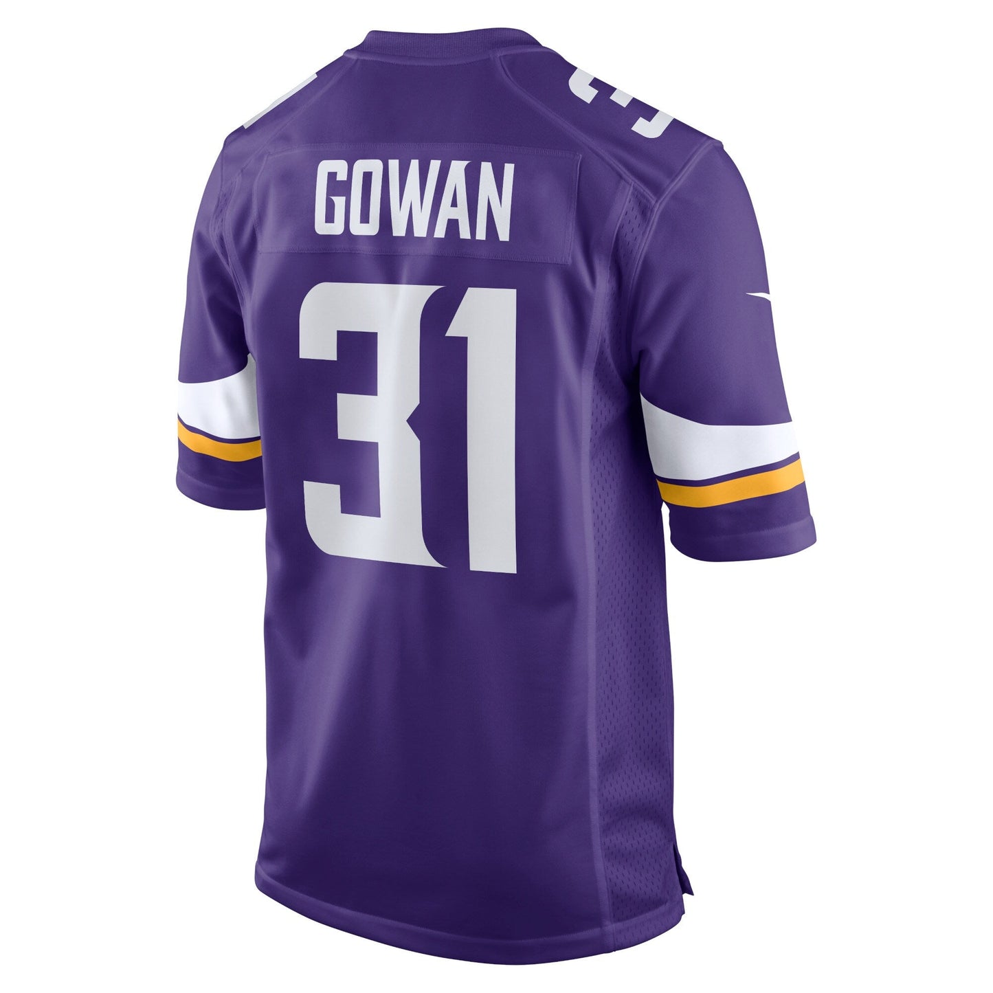 Tay Gowan Minnesota Vikings Home Game Jersey - Purple