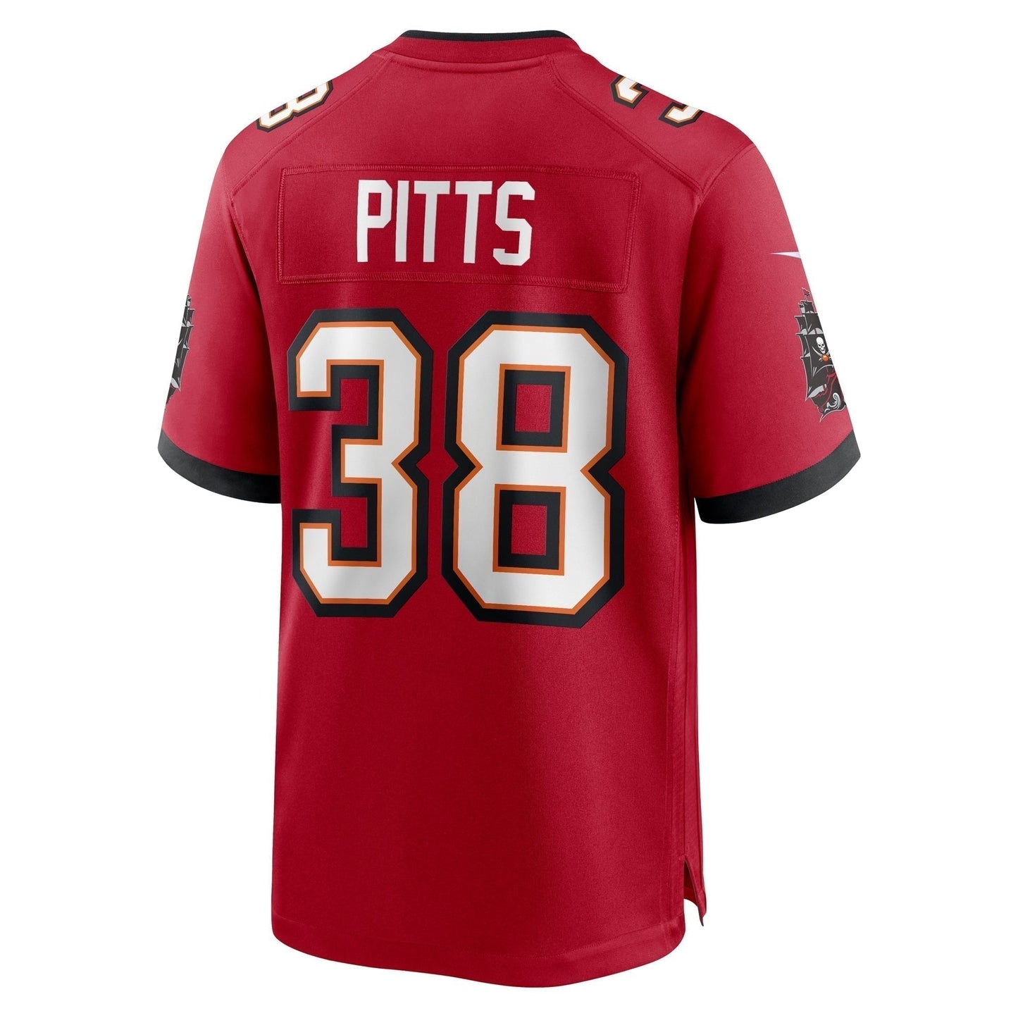 Derrek Pitts Tampa Bay Buccaneers Game Jersey - Red