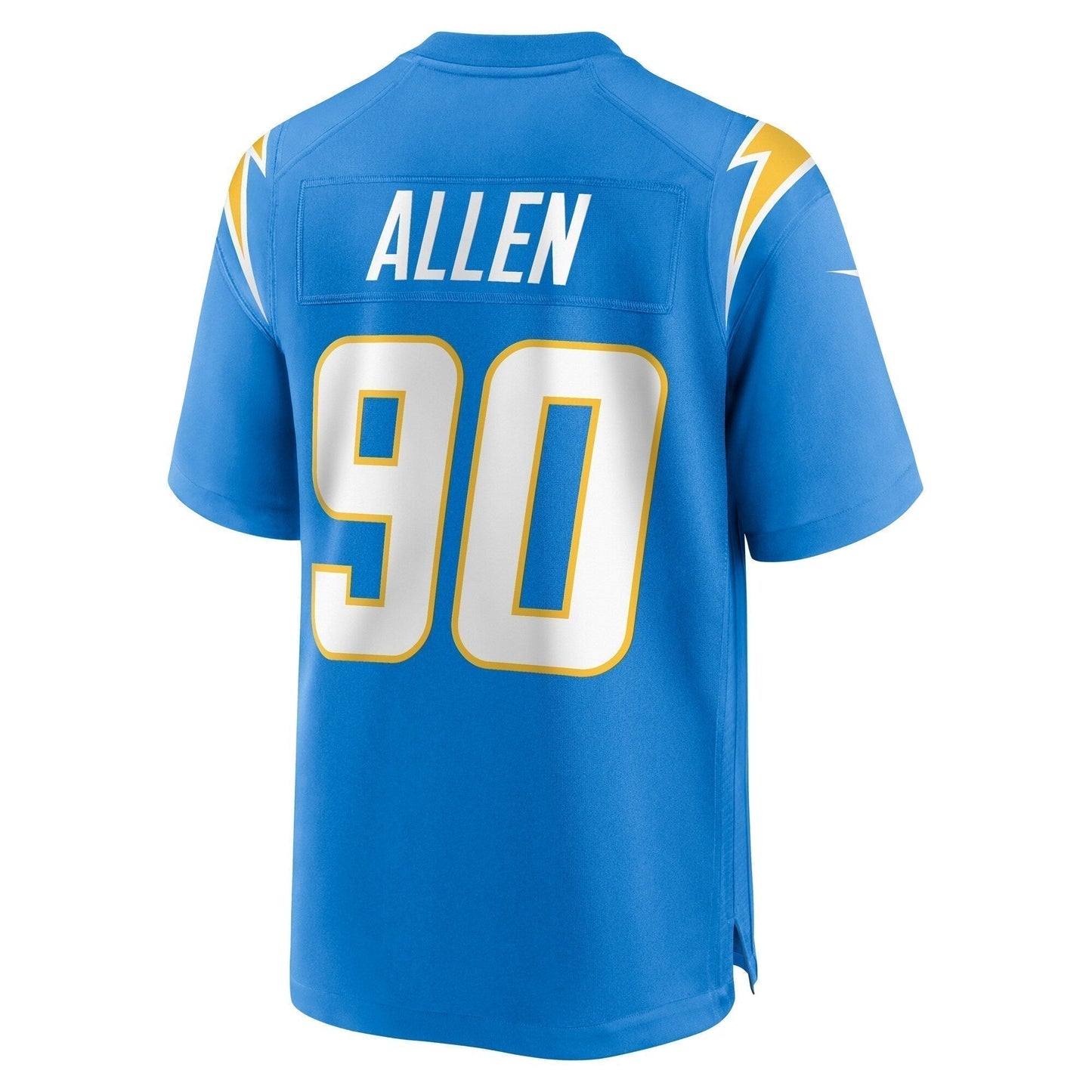 Brevin Allen Los Angeles Chargers Team Game Jersey - Powder Blue