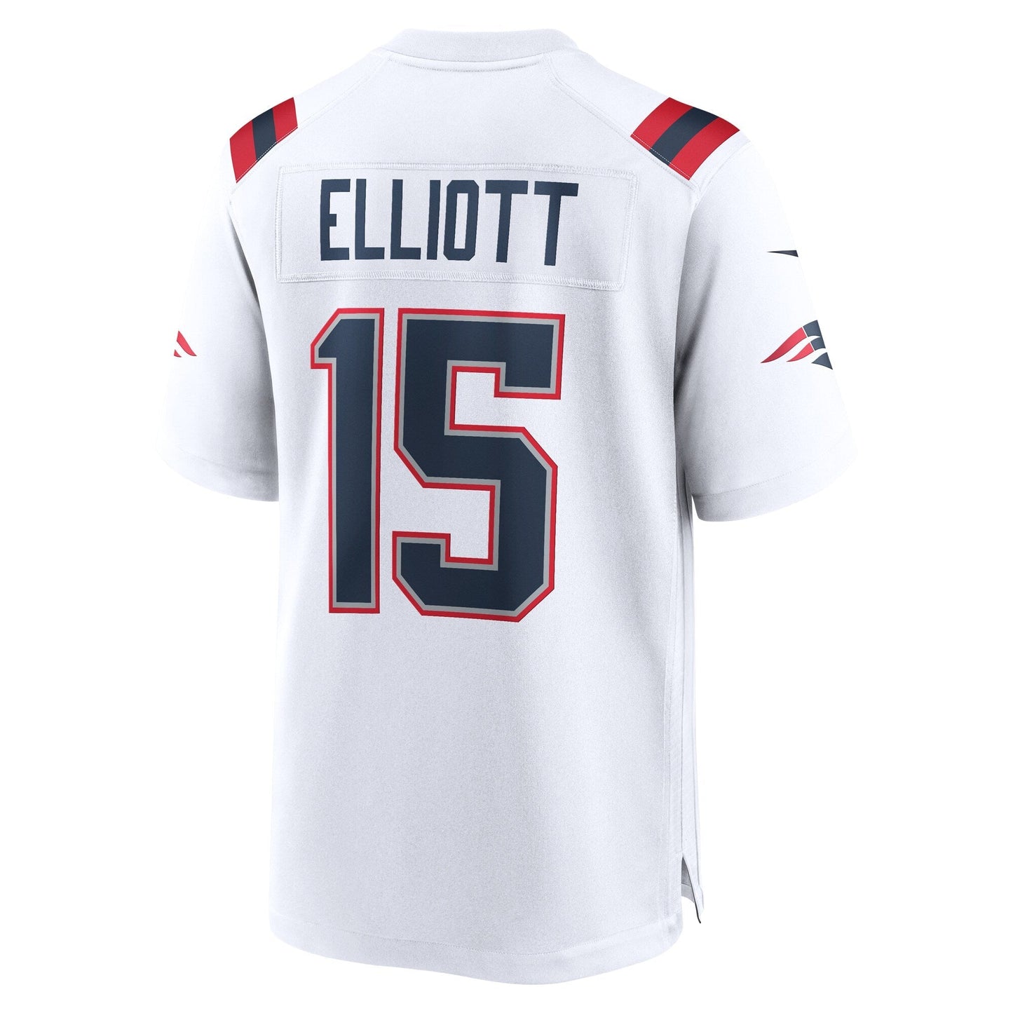 Ezekiel Elliott New England Patriots Game Jersey - White