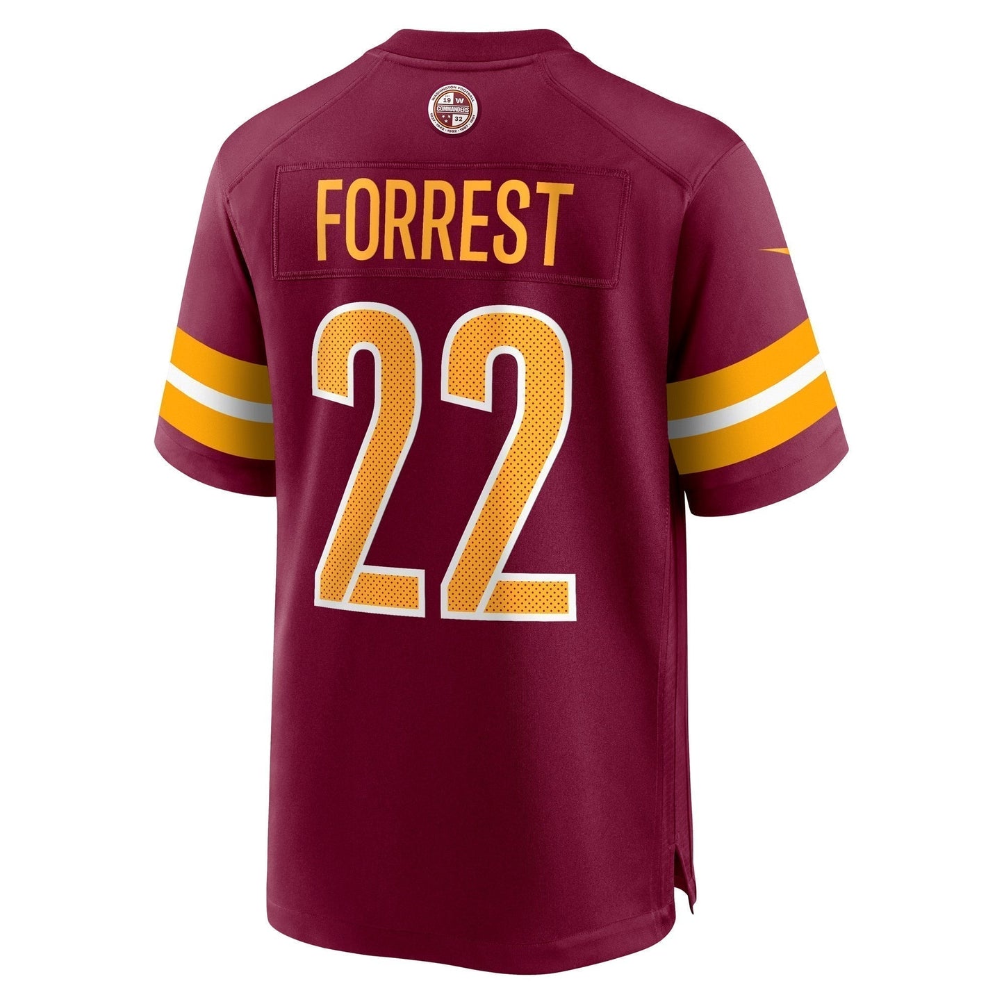 Darrick Forrest Washington Commanders Game Jersey - Burgundy