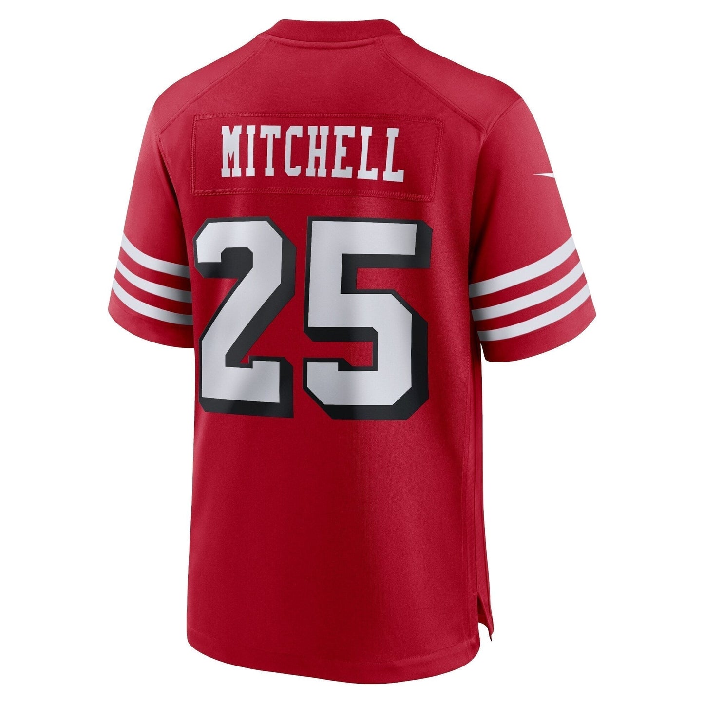 Elijah Mitchell San Francisco 49ers Alternate Team Game Jersey - Scarlet