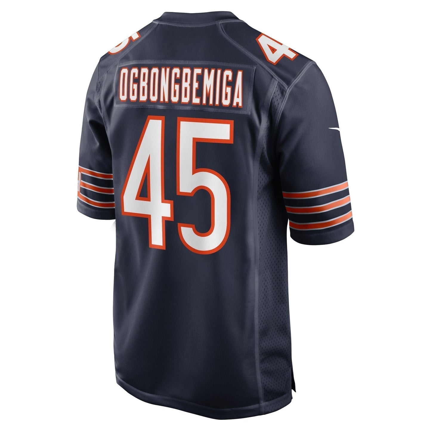 Amen Ogbongbemiga Chicago Bears Game Jersey - Navy