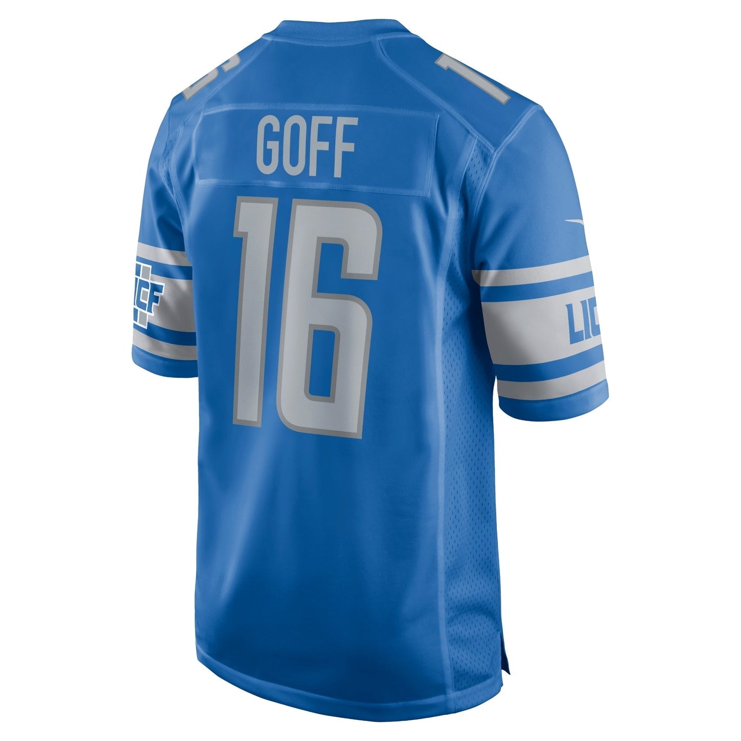 Jared Goff Detroit Lions Game Jersey - Blue
