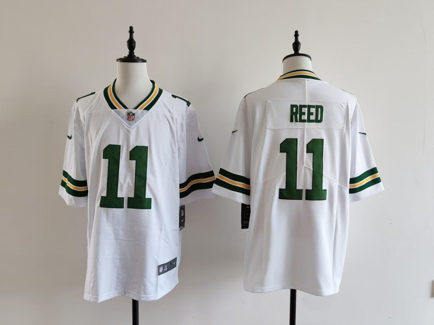 Men's Green Bay Packers Jayden Reed Jersey - White