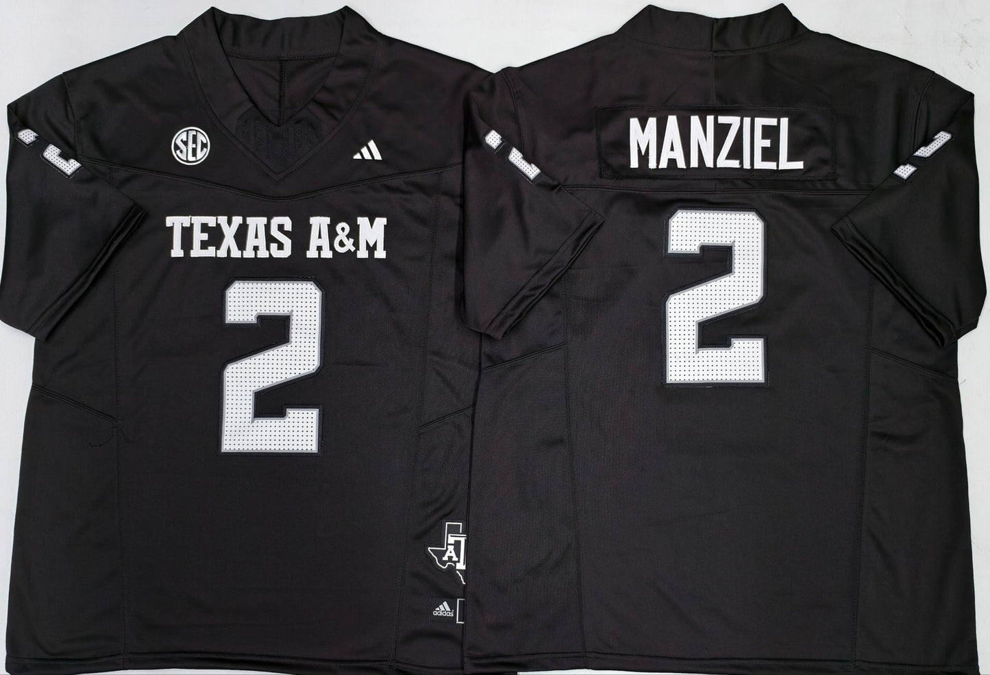 Men's Texas A&M Aggies Johnny Manziel Black Jersey