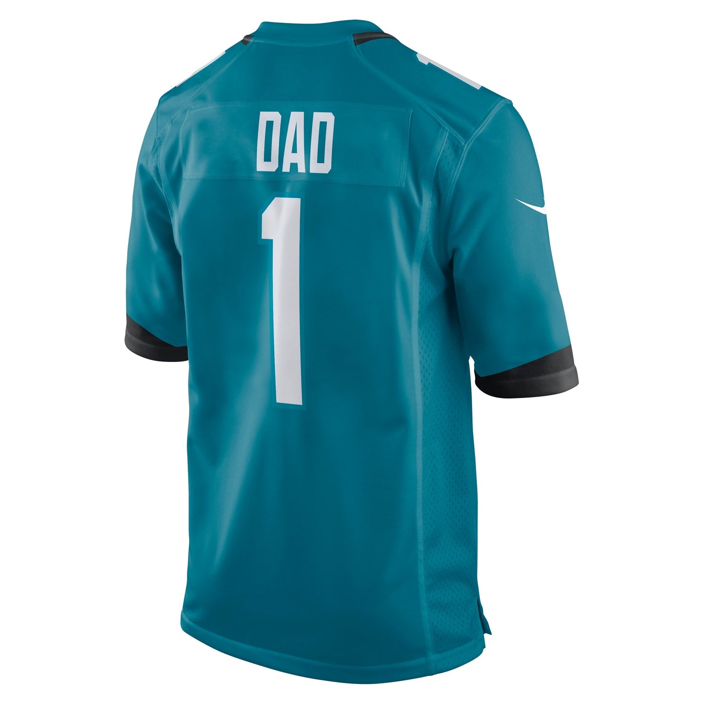 Number 1 Dad Jacksonville Jaguars Game Jersey - Teal