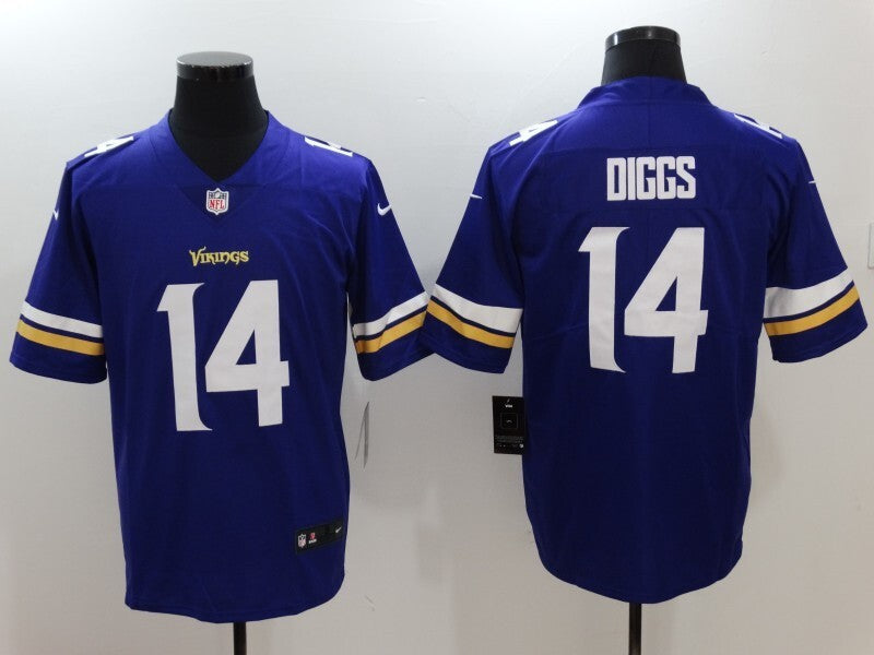 Men's Minnesota Vikings Stefon Diggs Jersey - Purple#14