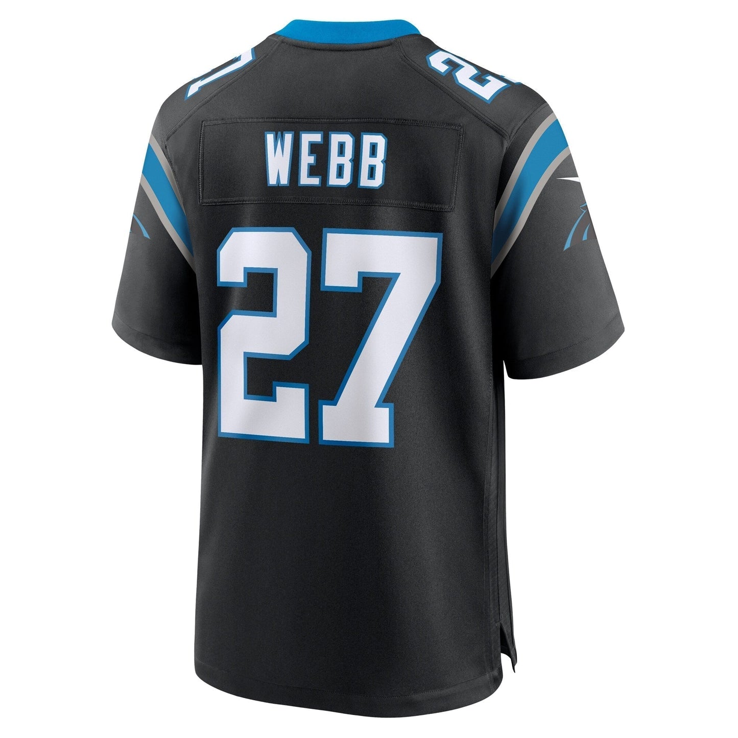 Sam Webb Carolina Panthers Team Game Jersey - Black