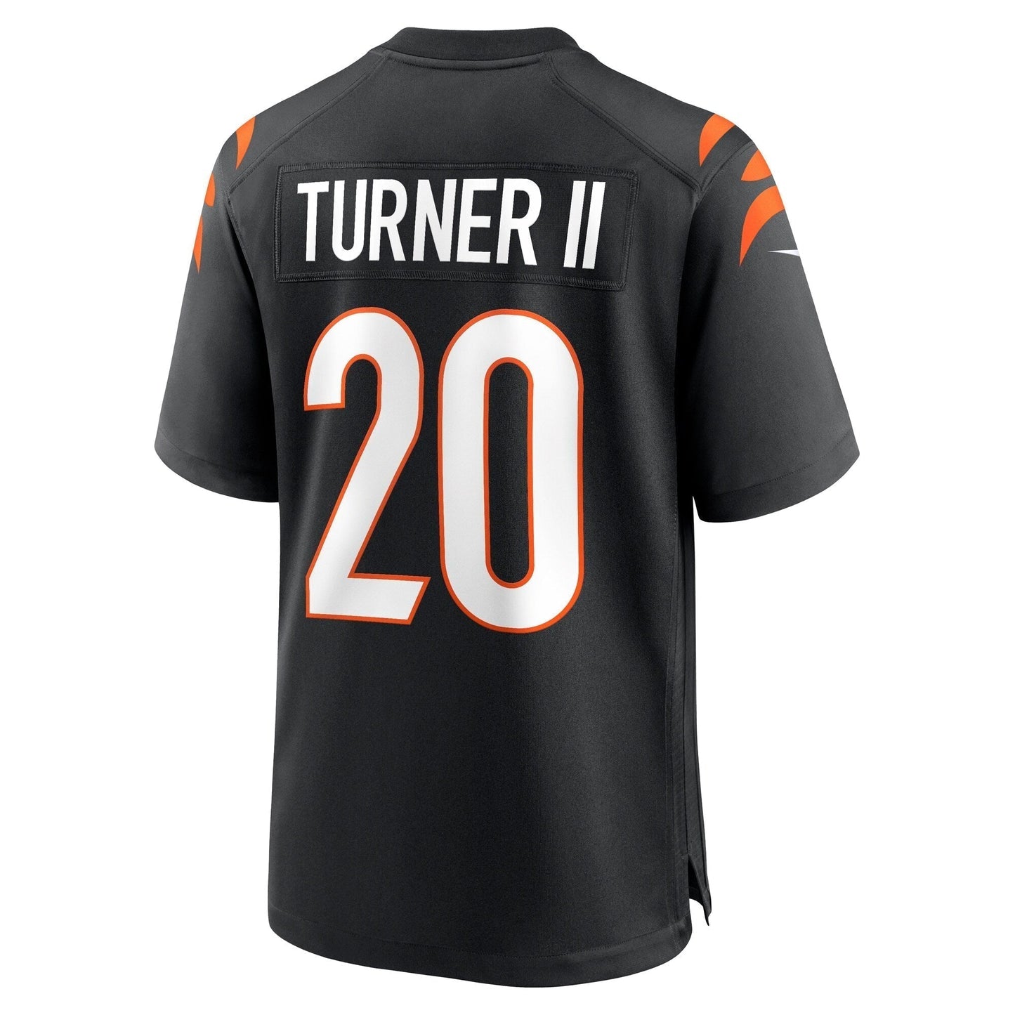 DJ Turner Cincinnati Bengals Team Game Jersey - Black