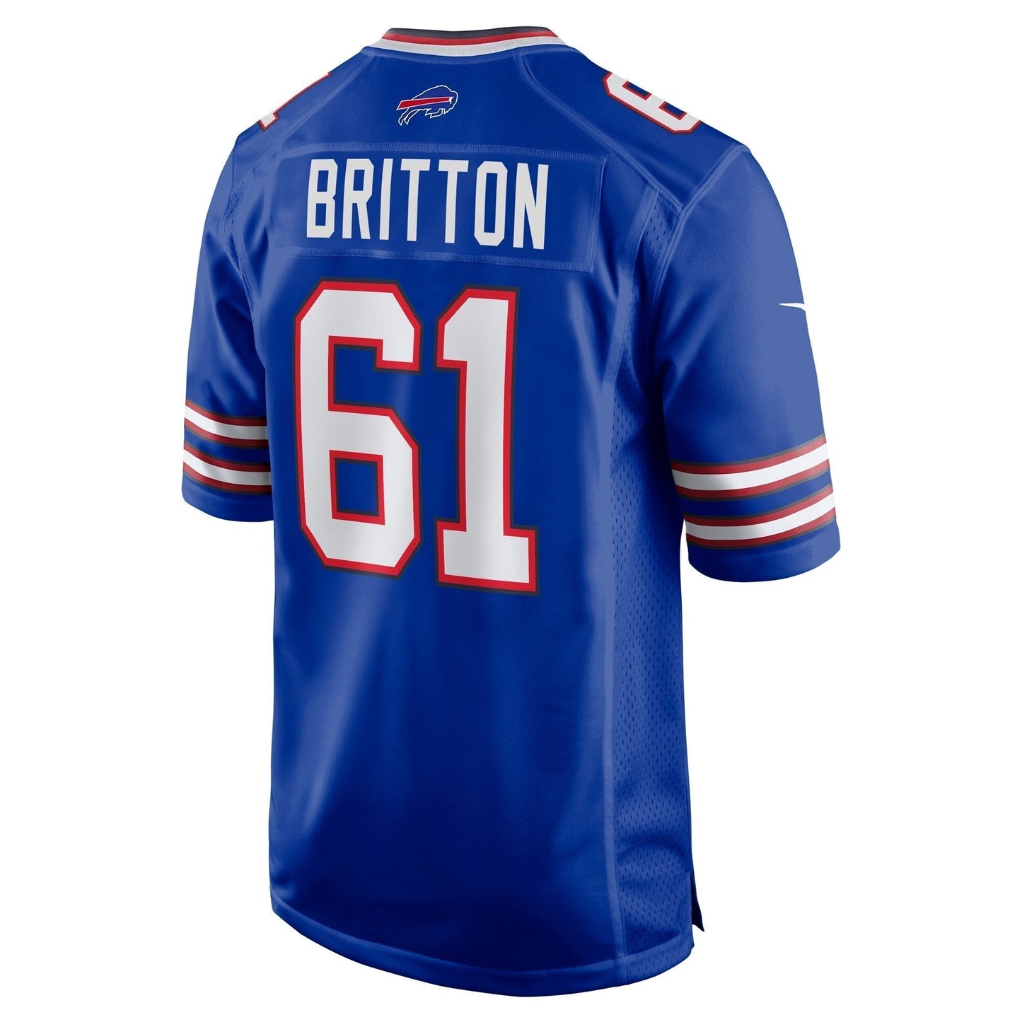 Gunner Britton Buffalo Bills Game Jersey - Royal