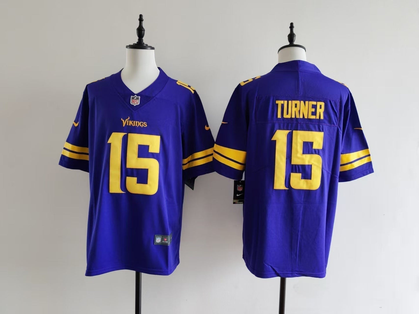 Men's Minnesota Vikings Dallas Turner Jersey - Purple