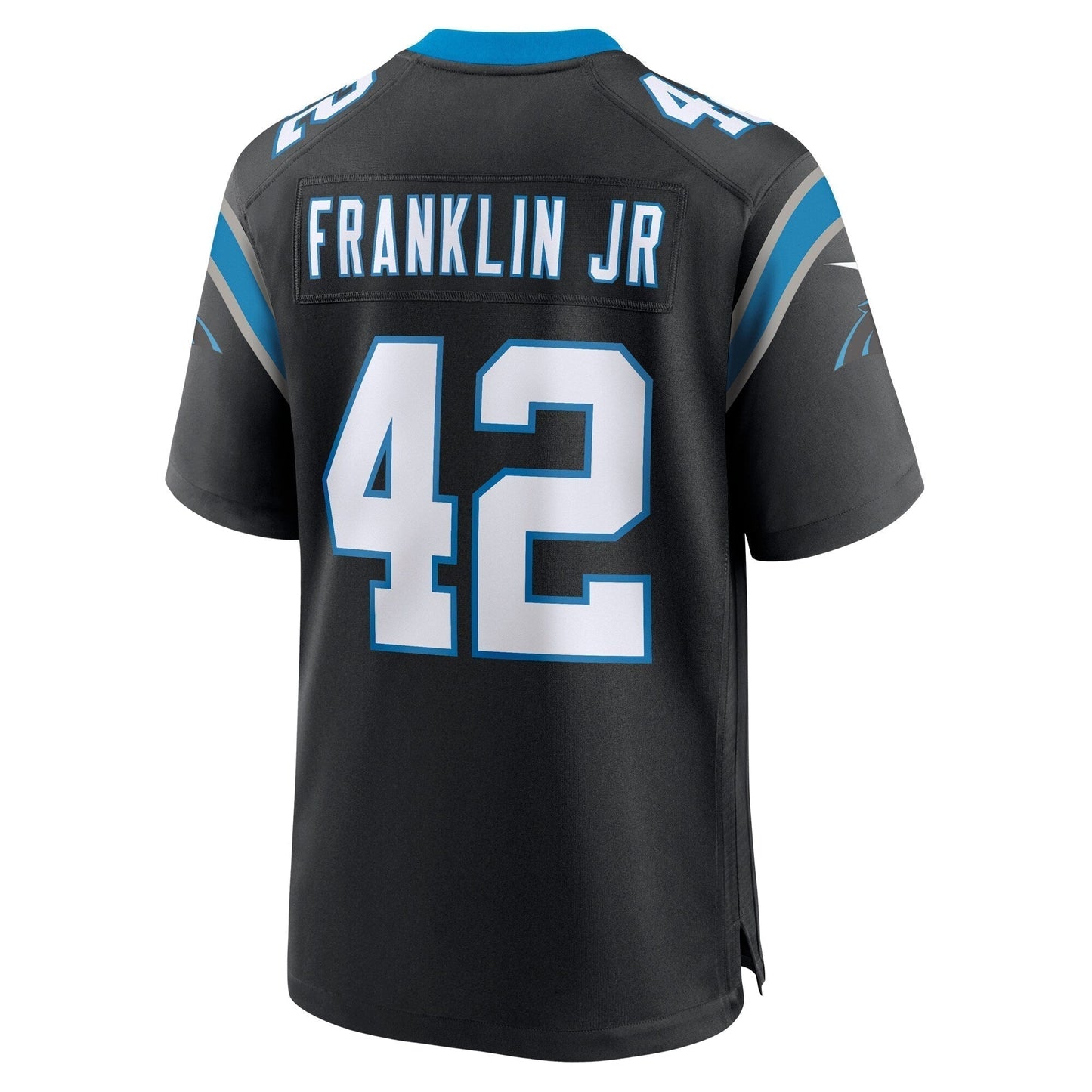 Sam Franklin Jr. Carolina Panthers Team Game Jersey - Black