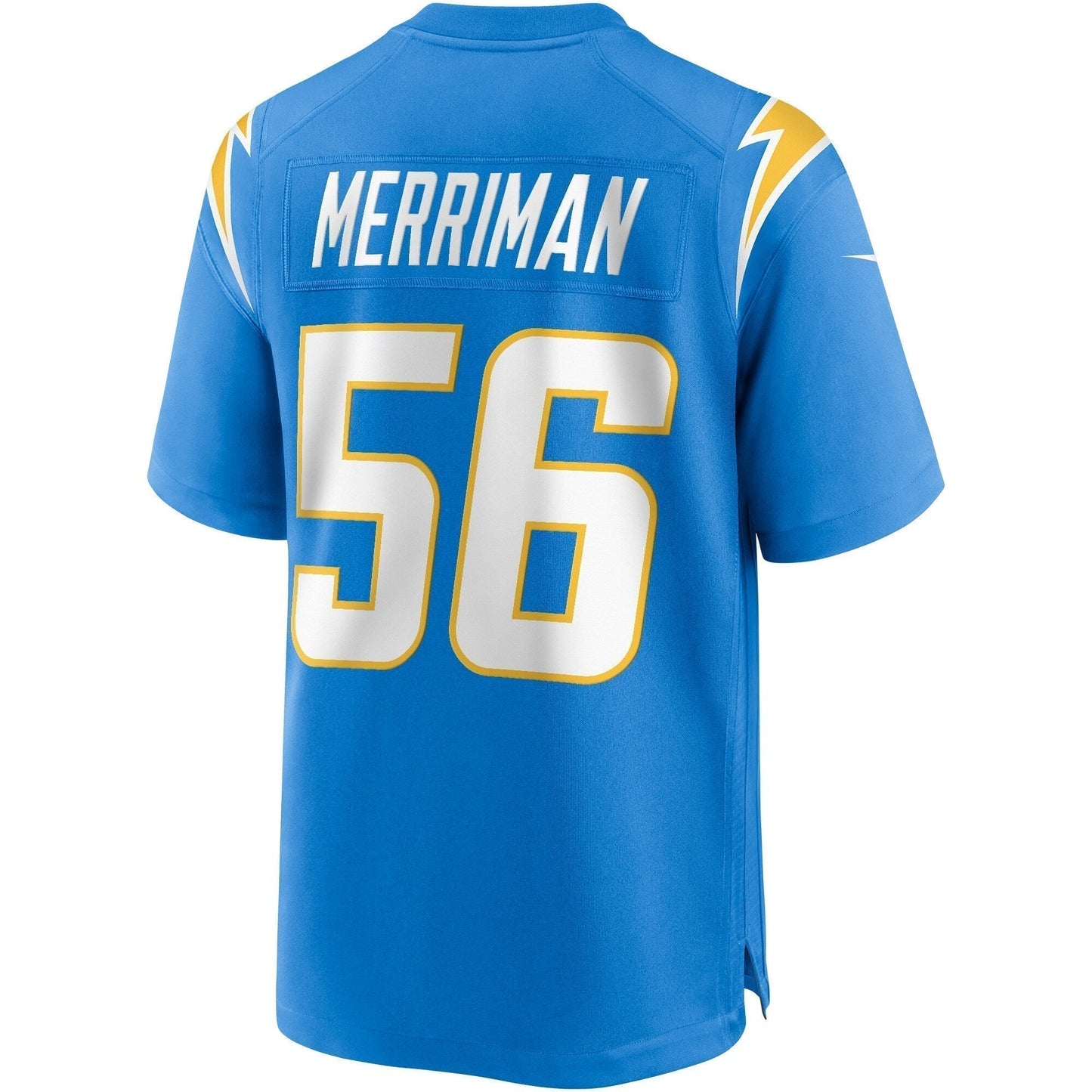 Shawne Merriman Los Angeles Chargers Game Retired Jersey - Powder Blue