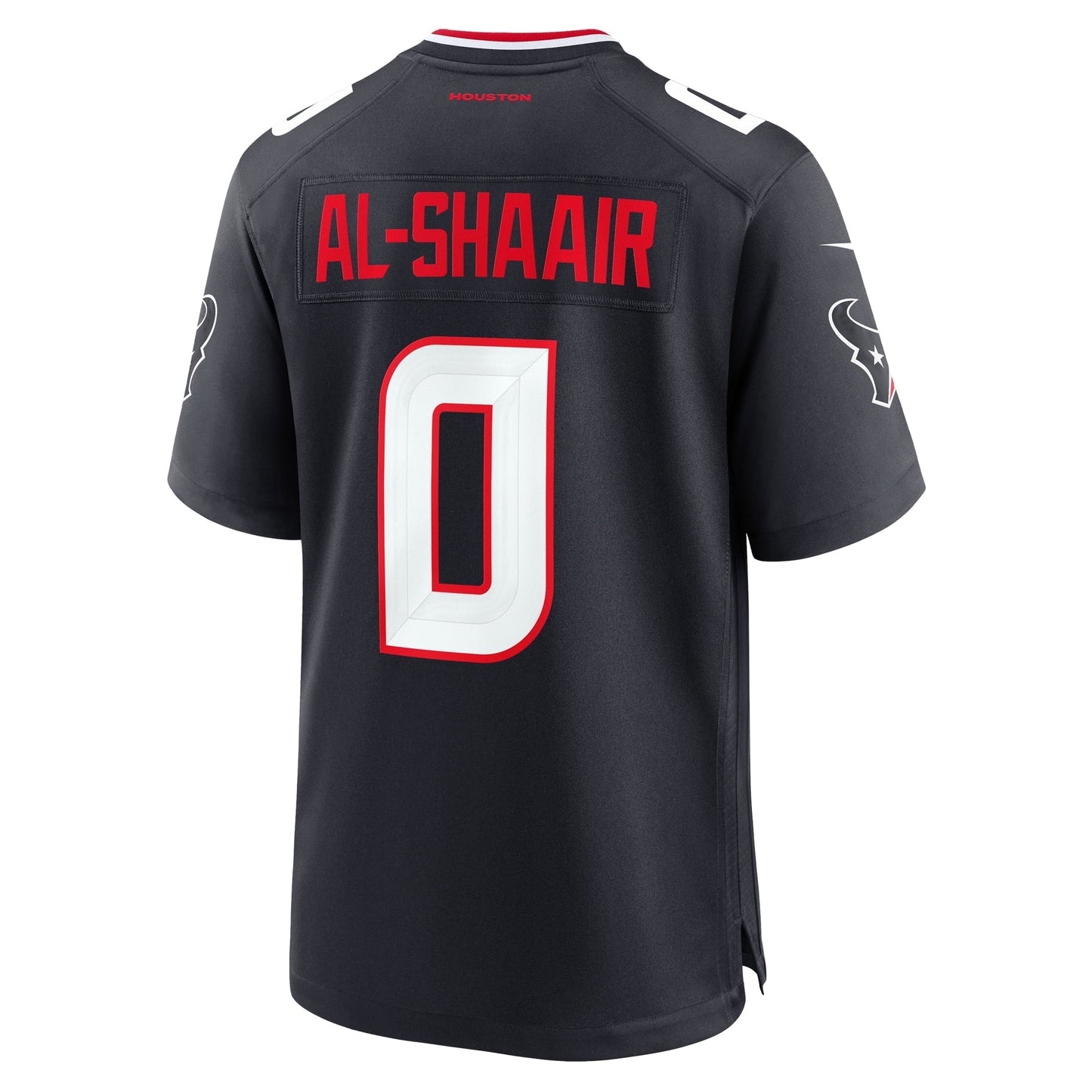 Azeez Al-Shaair Houston Texans Team Game Jersey - Navy