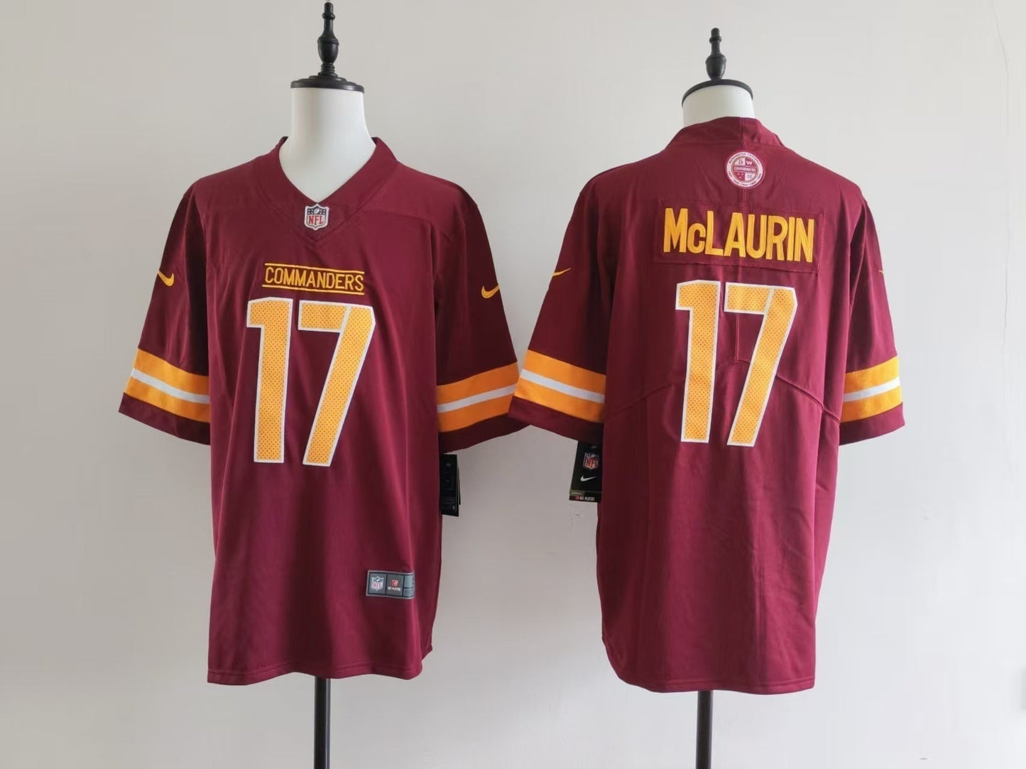 Men's Washington Redskins Terry McLaurin Jersey-Red