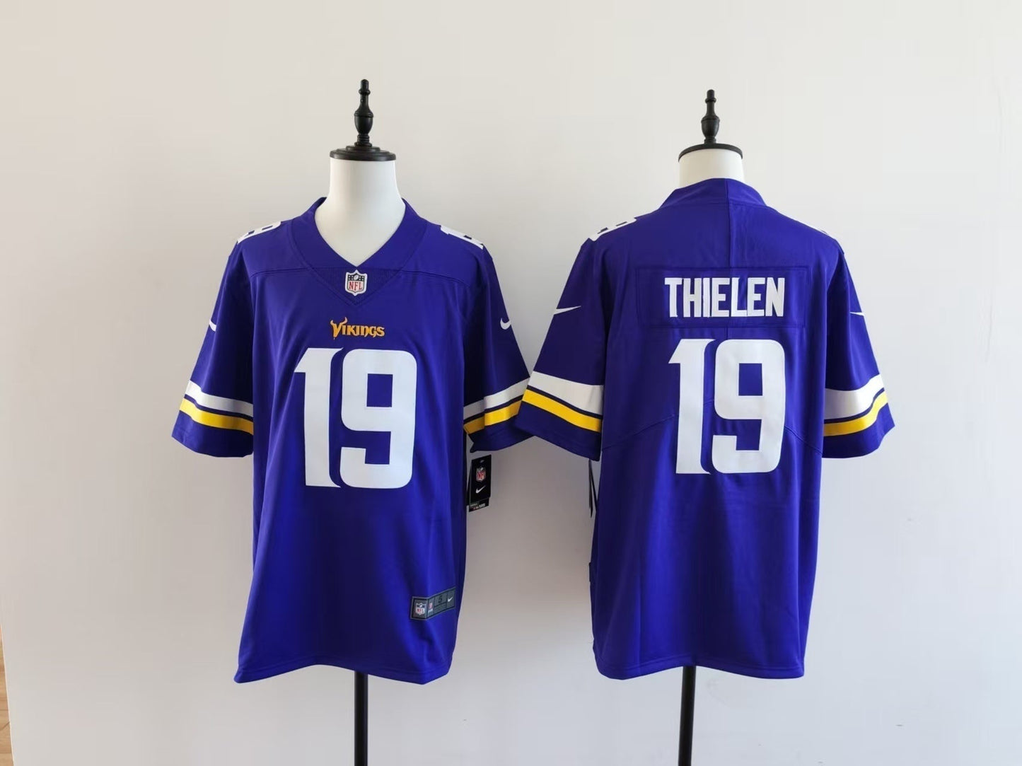 Men's Minnesota Vikings Adam Thielen Jersey - Purple#19