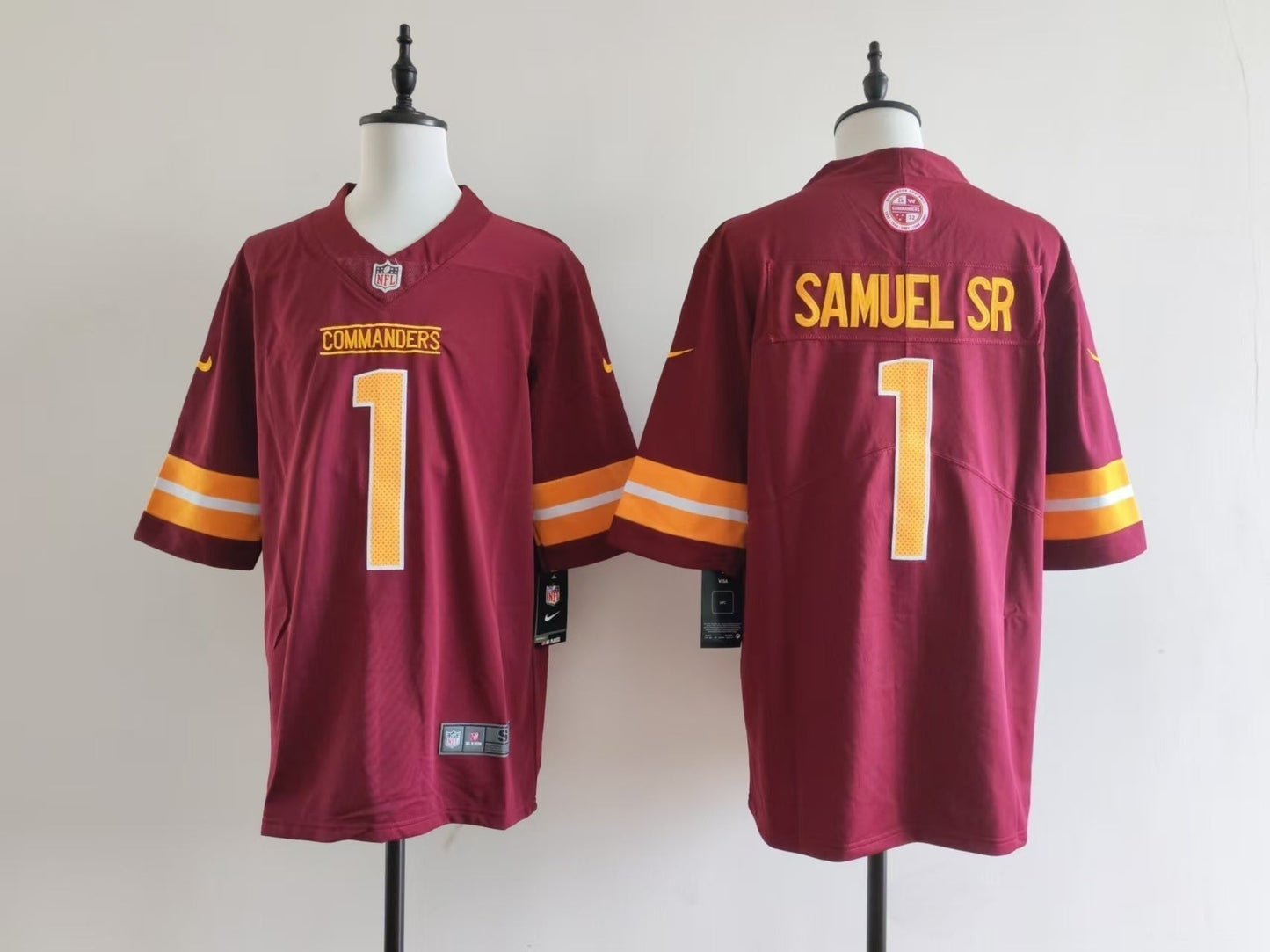 Men's Washington Redskins Deebo Samuel Sr Jersey-Red