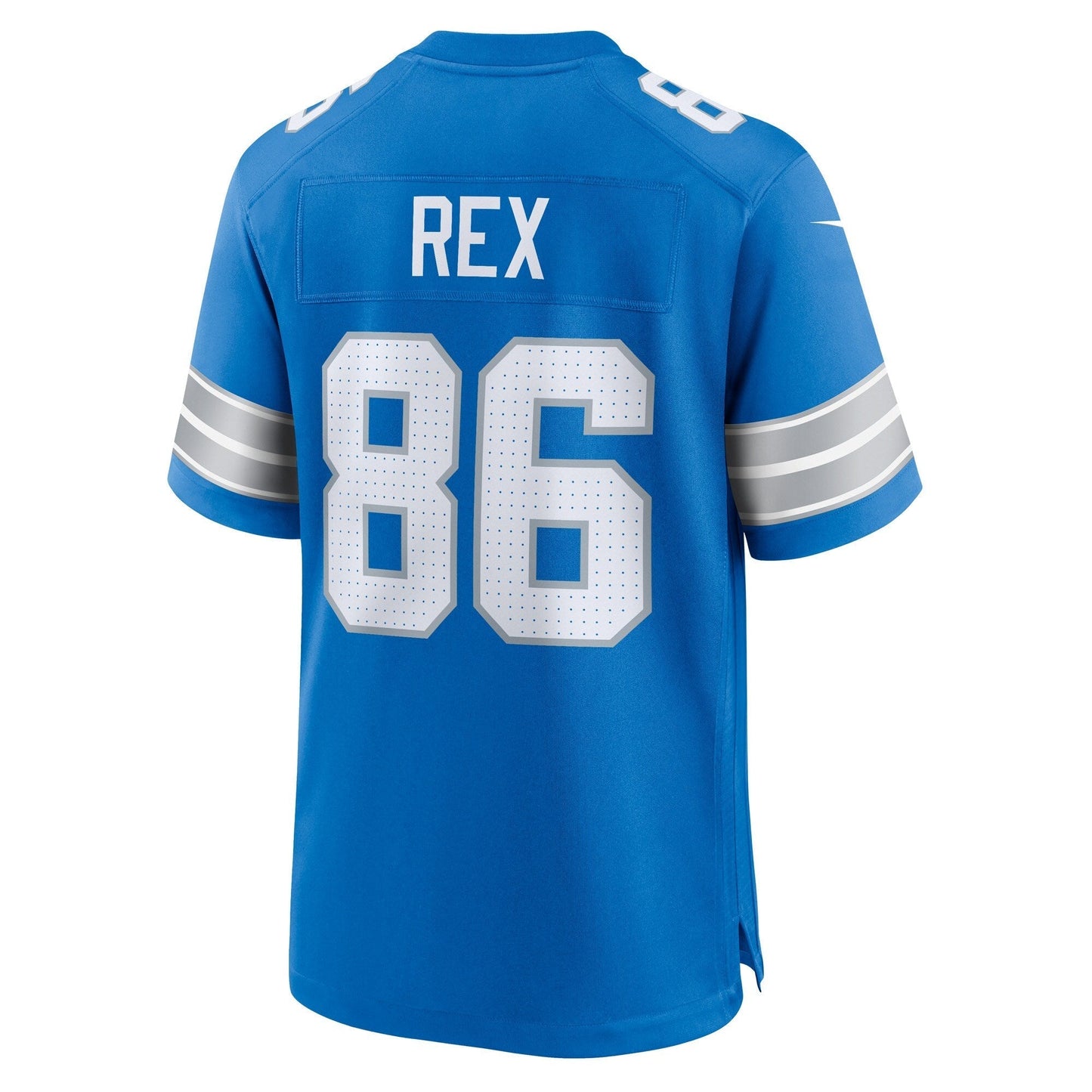 Isaac Rex Detroit Lions Game Jersey - Blue