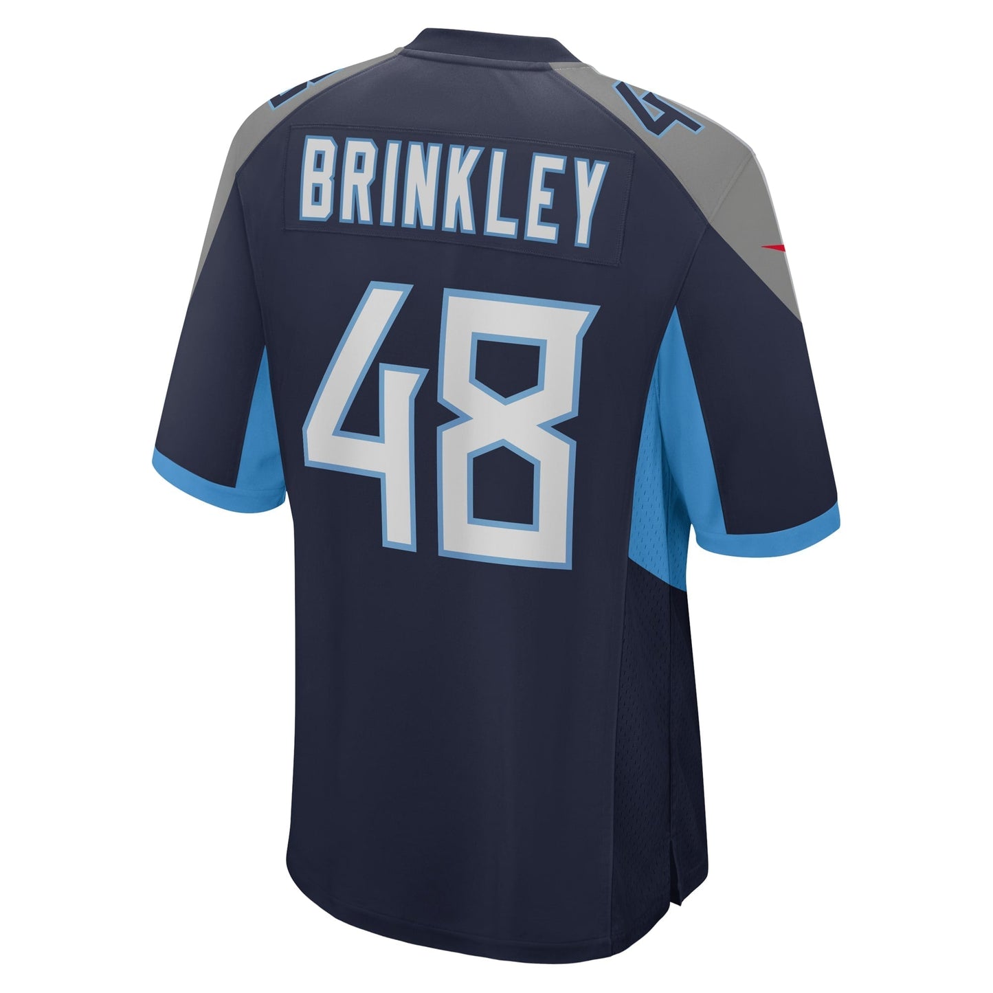 Beau Brinkley Tennessee Titans Game Jersey - Navy