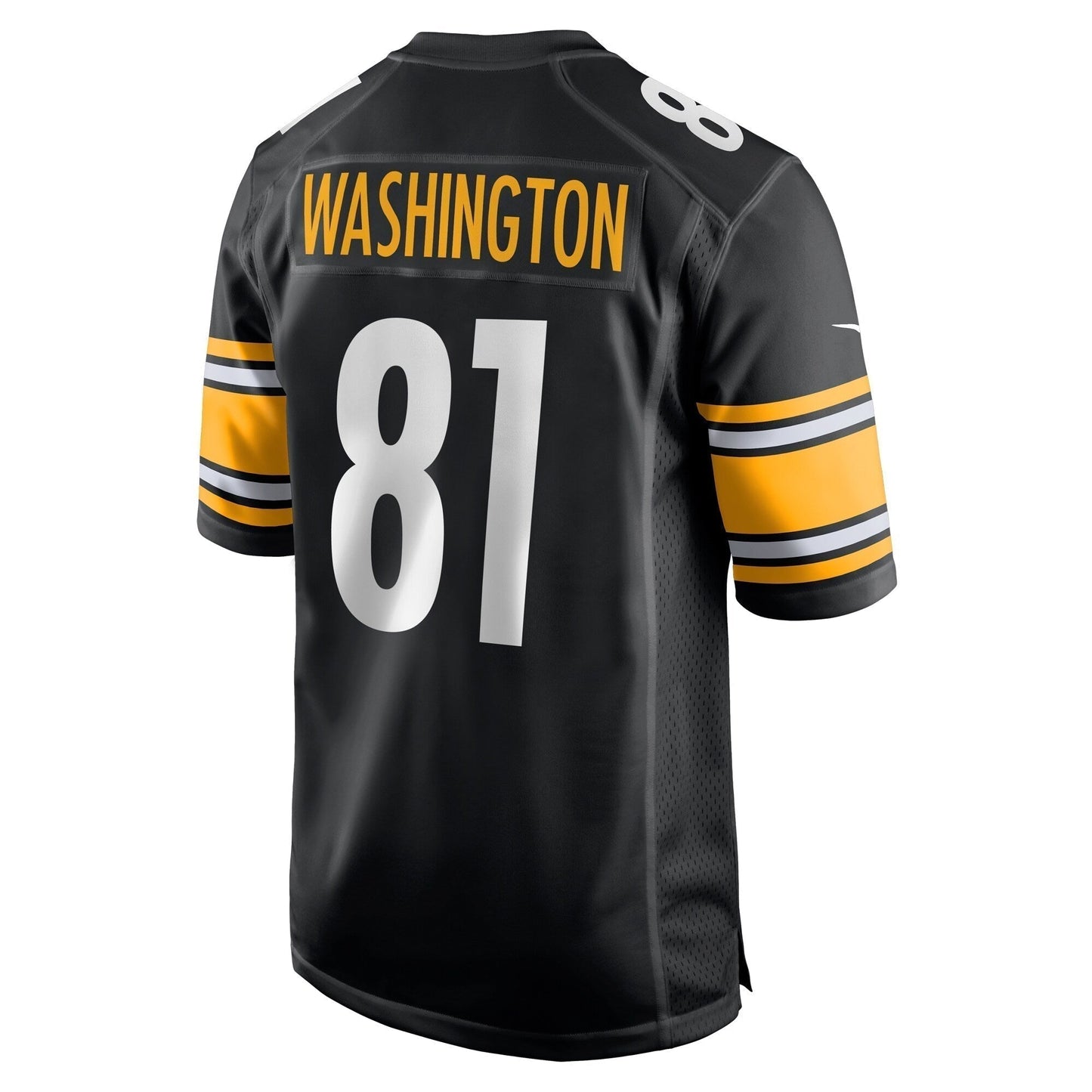 Scotty Washington Pittsburgh Steelers Game Jersey - Black