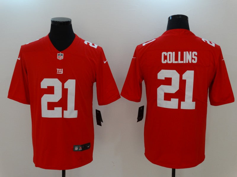 Men's New York Giants Landon Collins Red Game Jersey