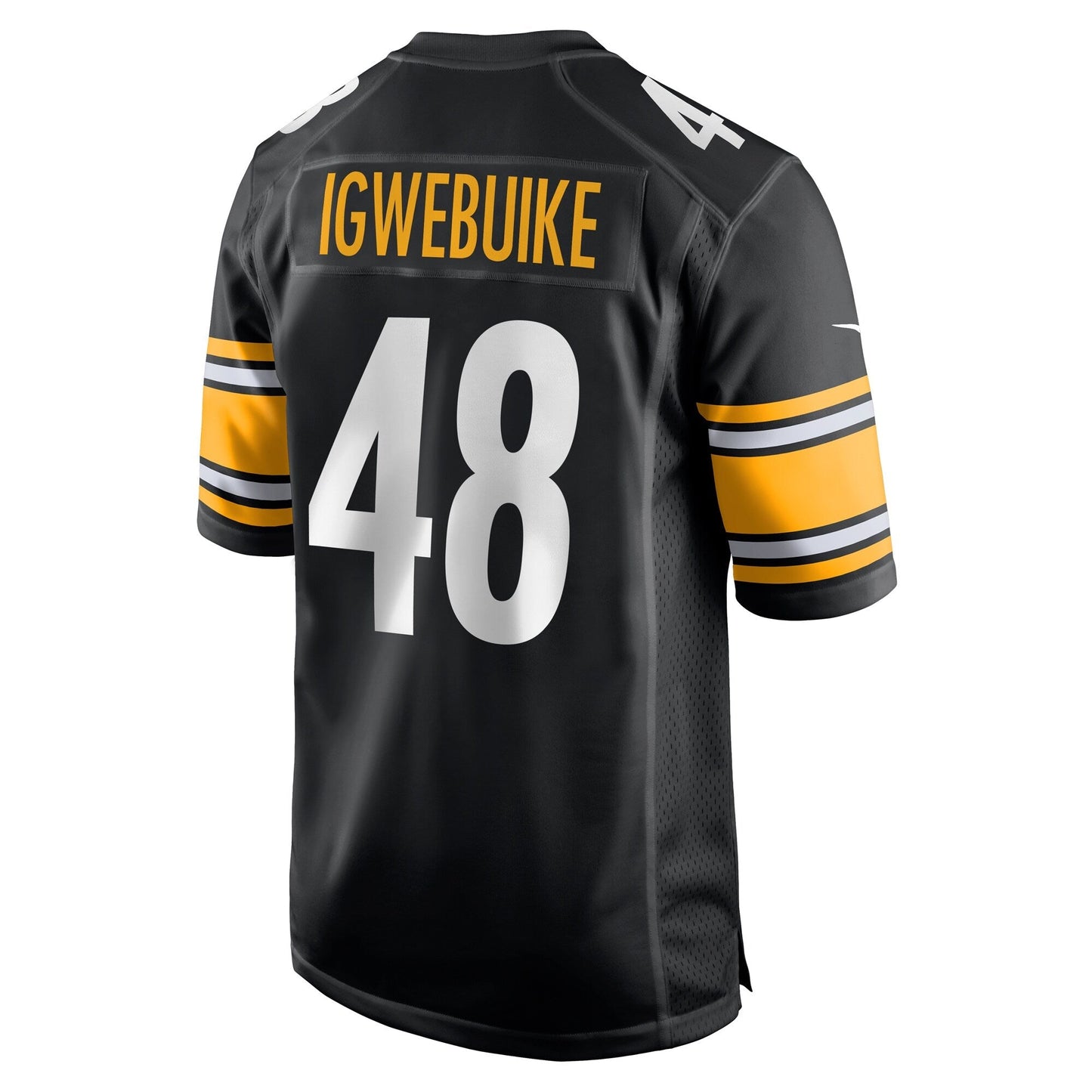 Godwin Igwebuike Pittsburgh Steelers Game Jersey - Black
