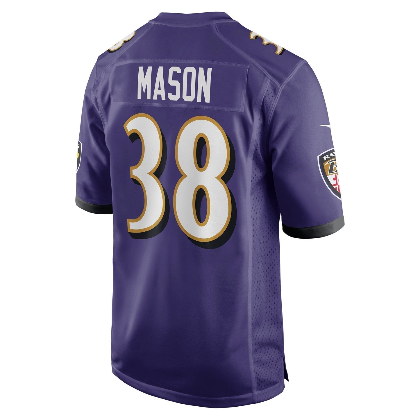 Ben Mason Baltimore Ravens Game Jersey - Purple