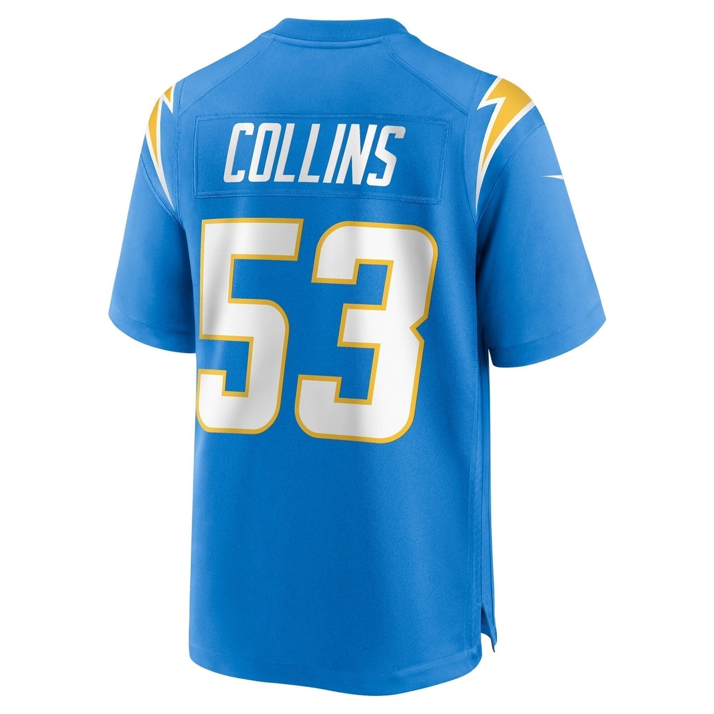 Chris Collins Los Angeles Chargers Team Game Jersey - Powder Blue