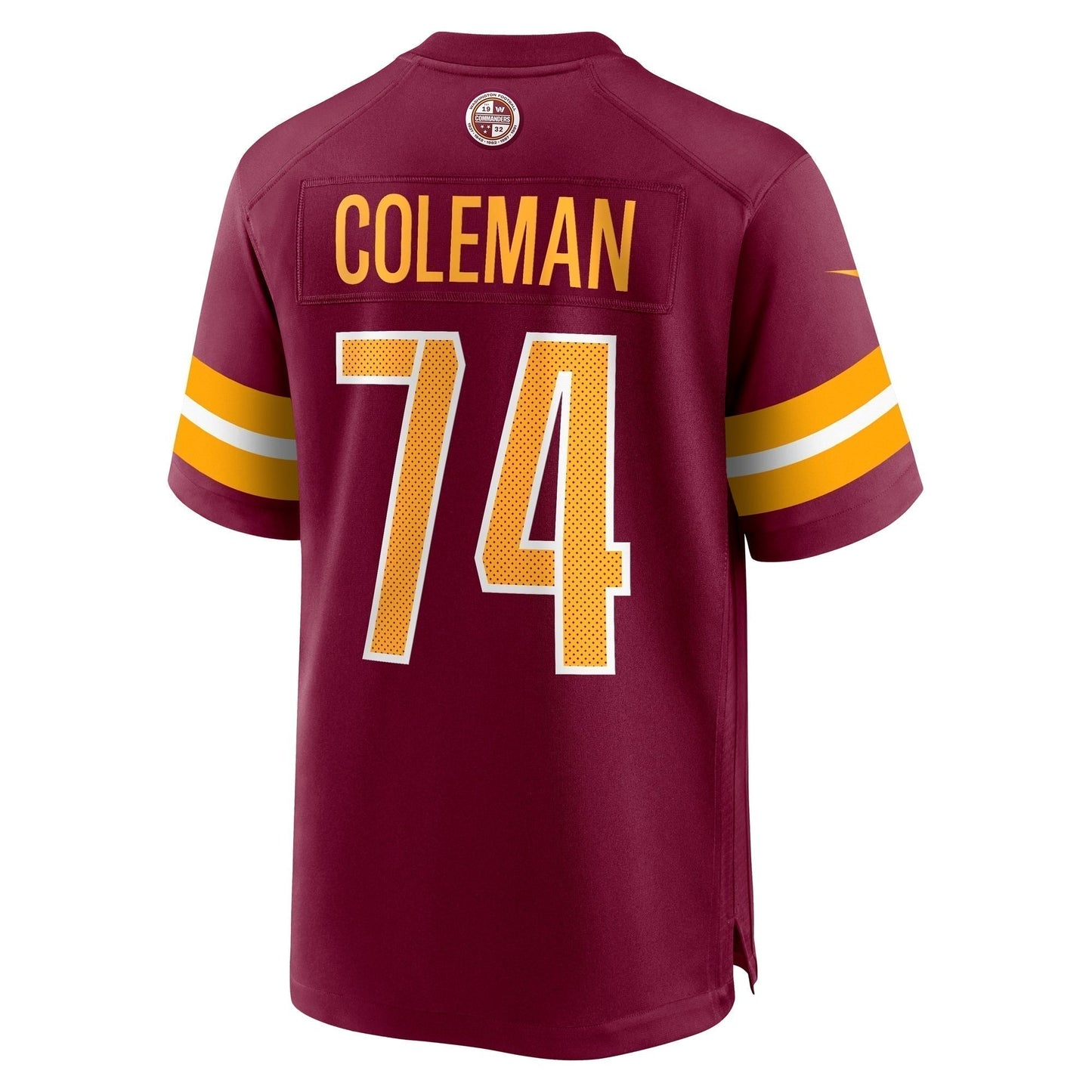 Brandon Coleman Washington Commanders Game Jersey - Burgundy