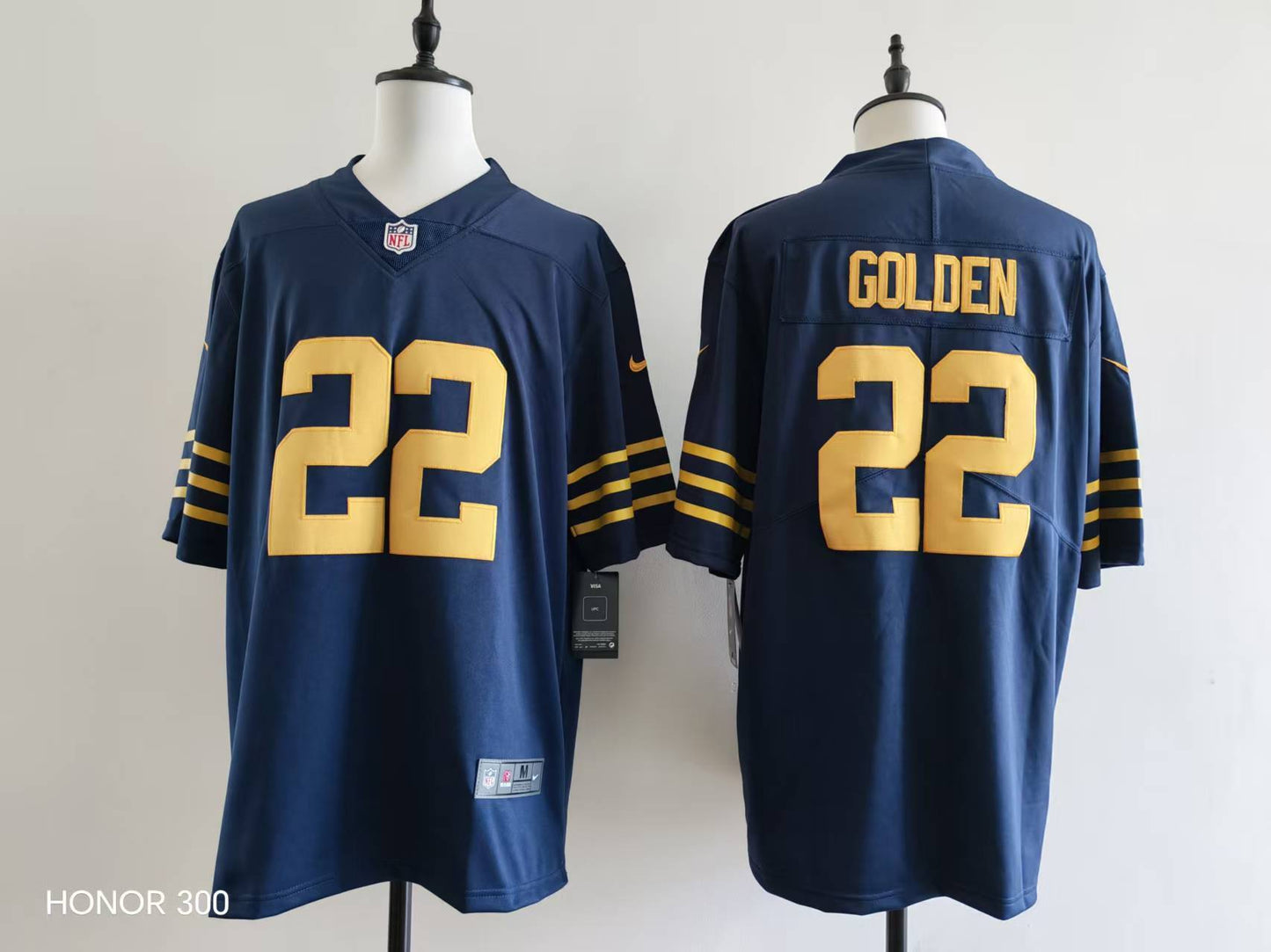 Men's Green Bay Packers Matthew Golden Jersey #22