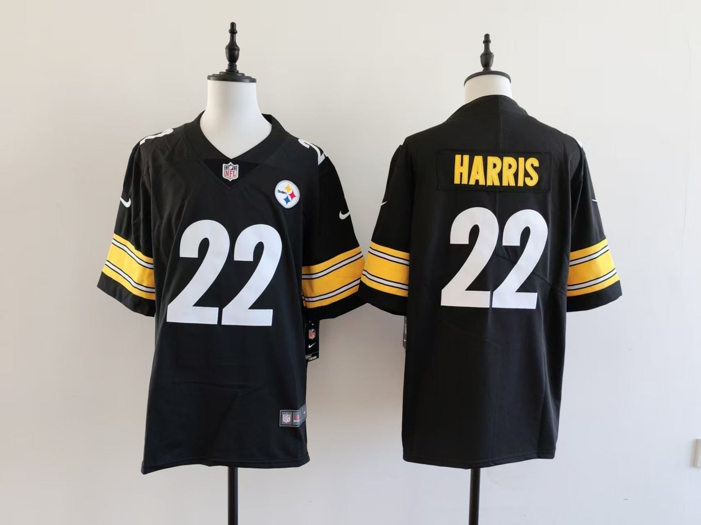 Men's Pittsburgh Steelers Najee Harris Jersey - Black
