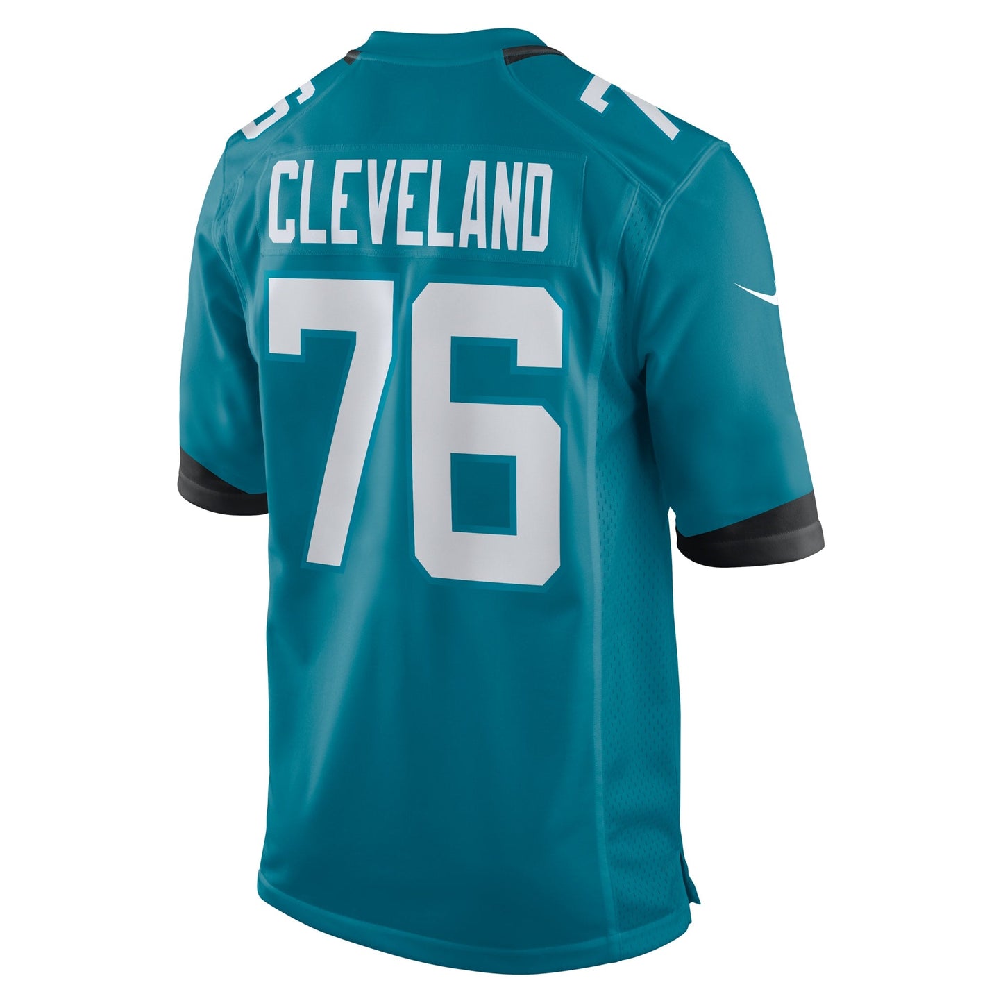 Ezra Cleveland Jacksonville Jaguars Game Jersey - Teal