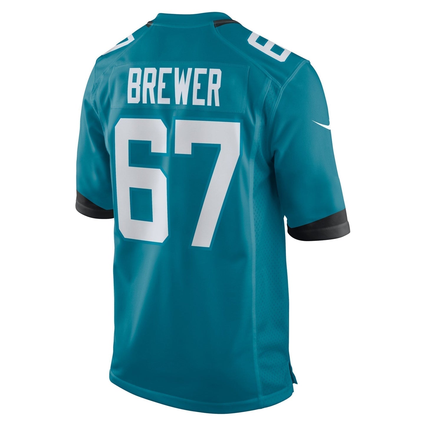 Chandler Brewer Jacksonville Jaguars Game Jersey - Teal