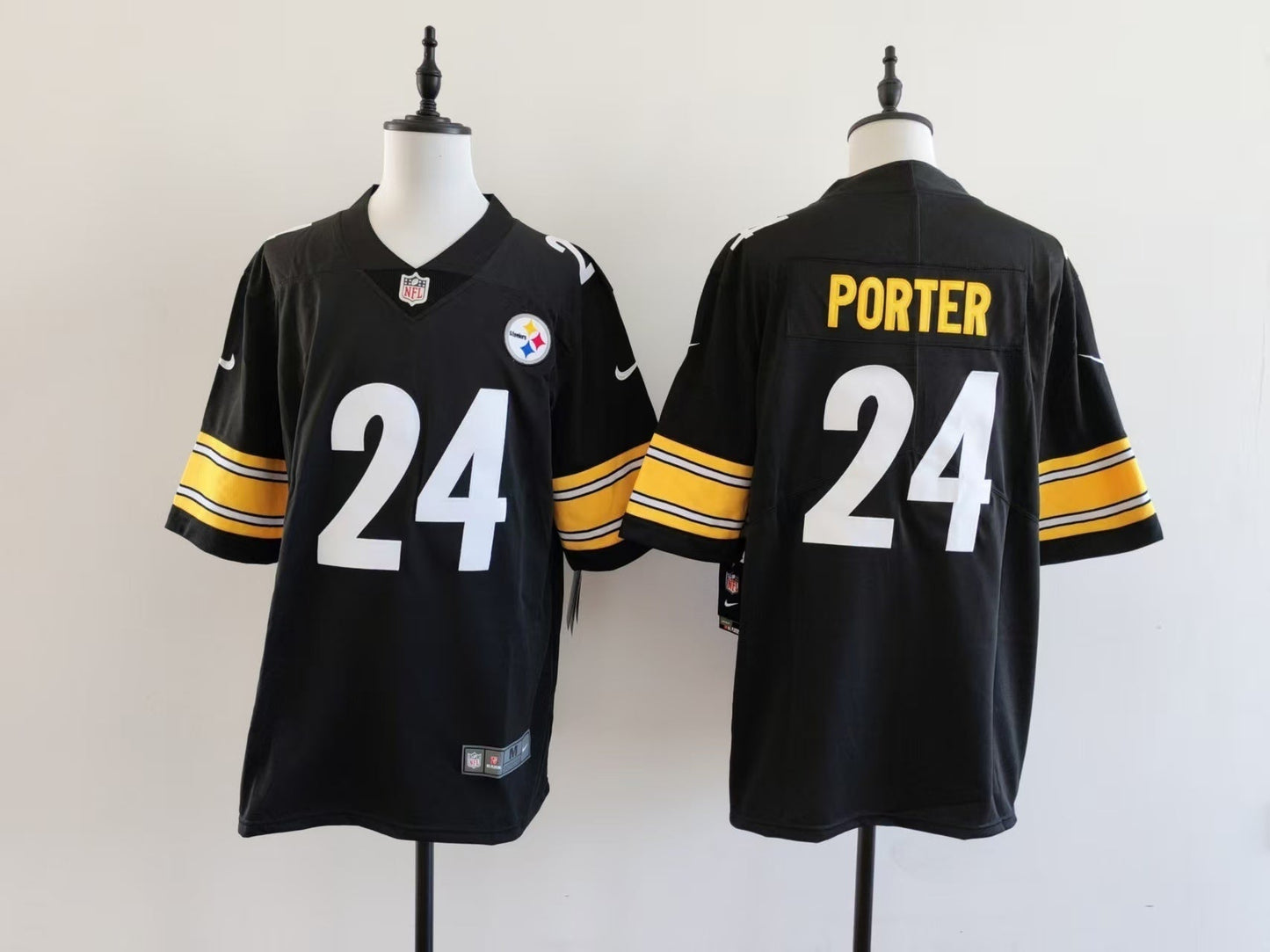 Men's Pittsburgh Steelers Joey Porter Jersey - Black