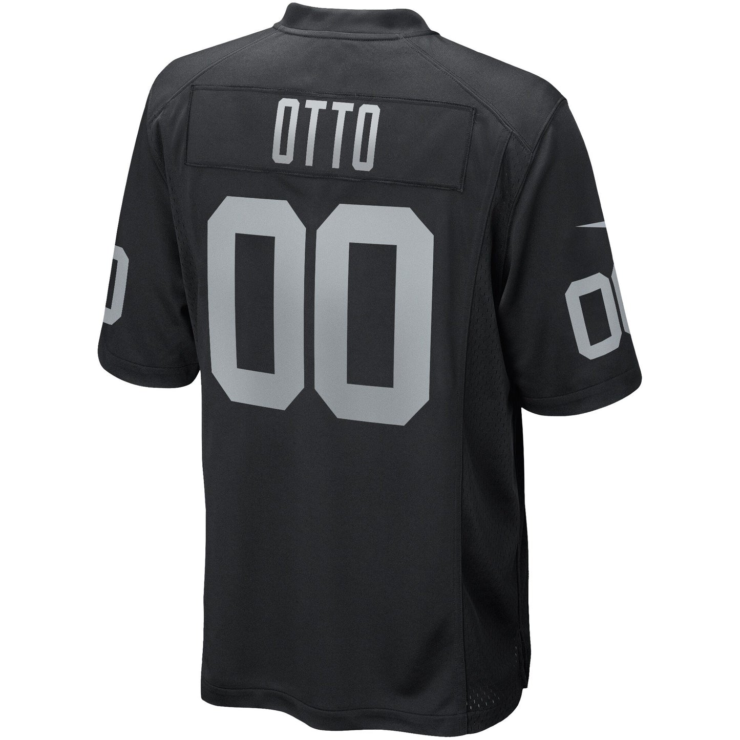 Jim Otto Las Vegas Raiders Game Retired Jersey - Black