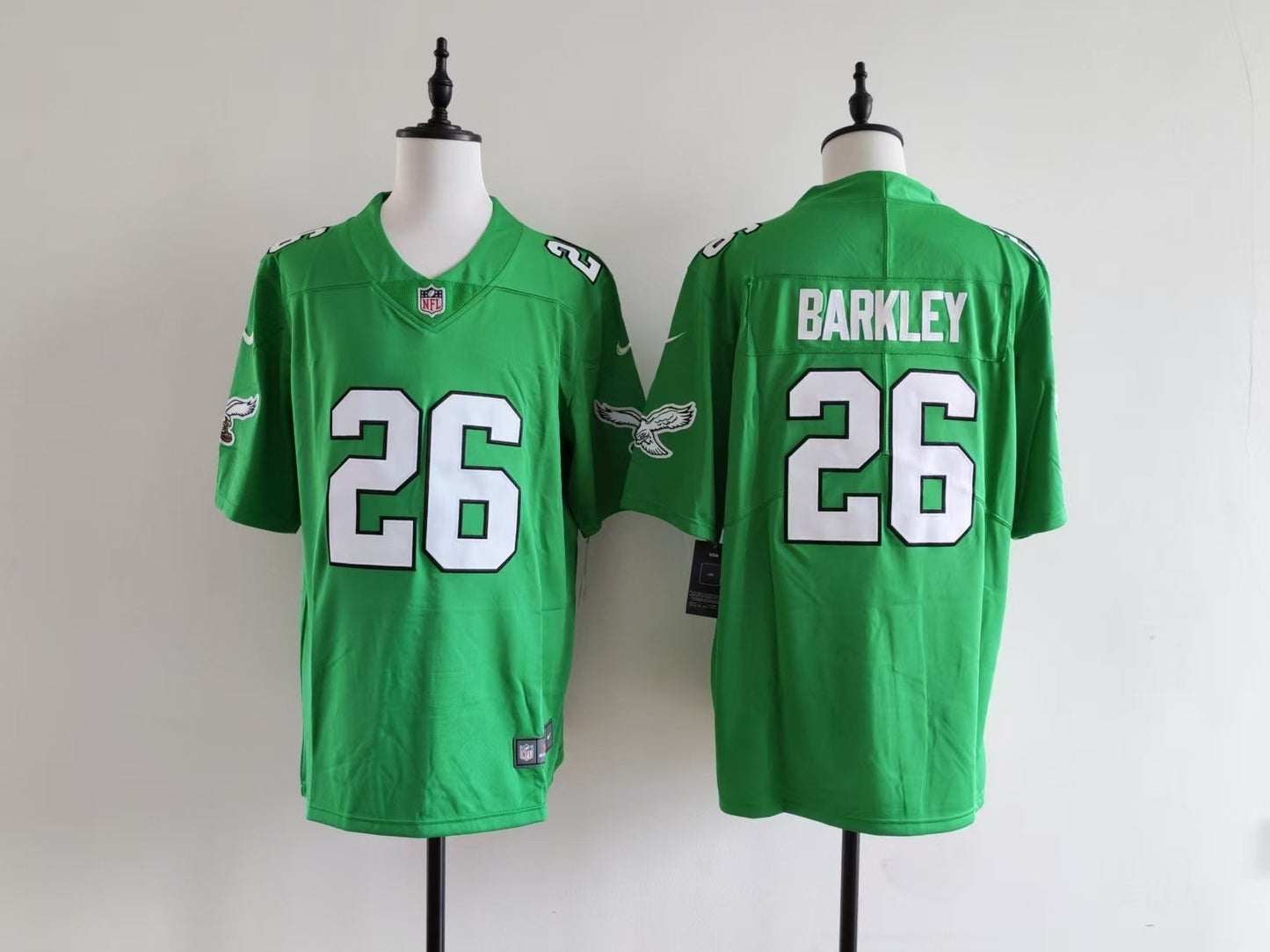 Men's Philadelphia Eagles Saquon Barkley Jersey-green