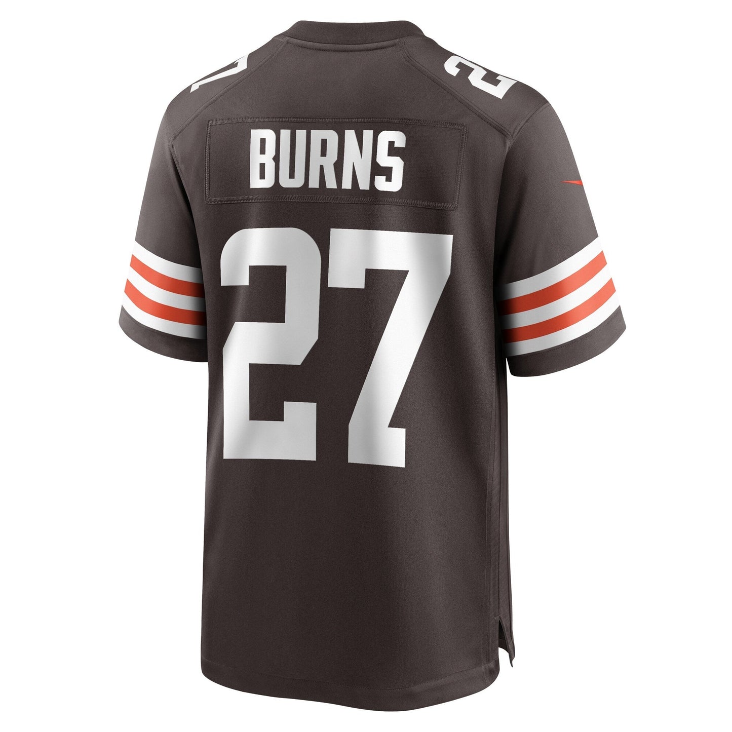 Lorenzo Burns Cleveland Browns Team Game Jersey - Brown