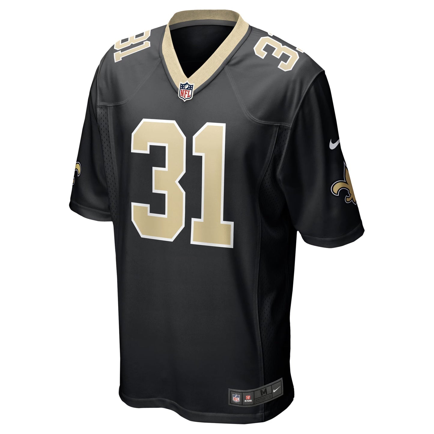 New Orleans Saints Jordan Howden Black Team Game Jersey