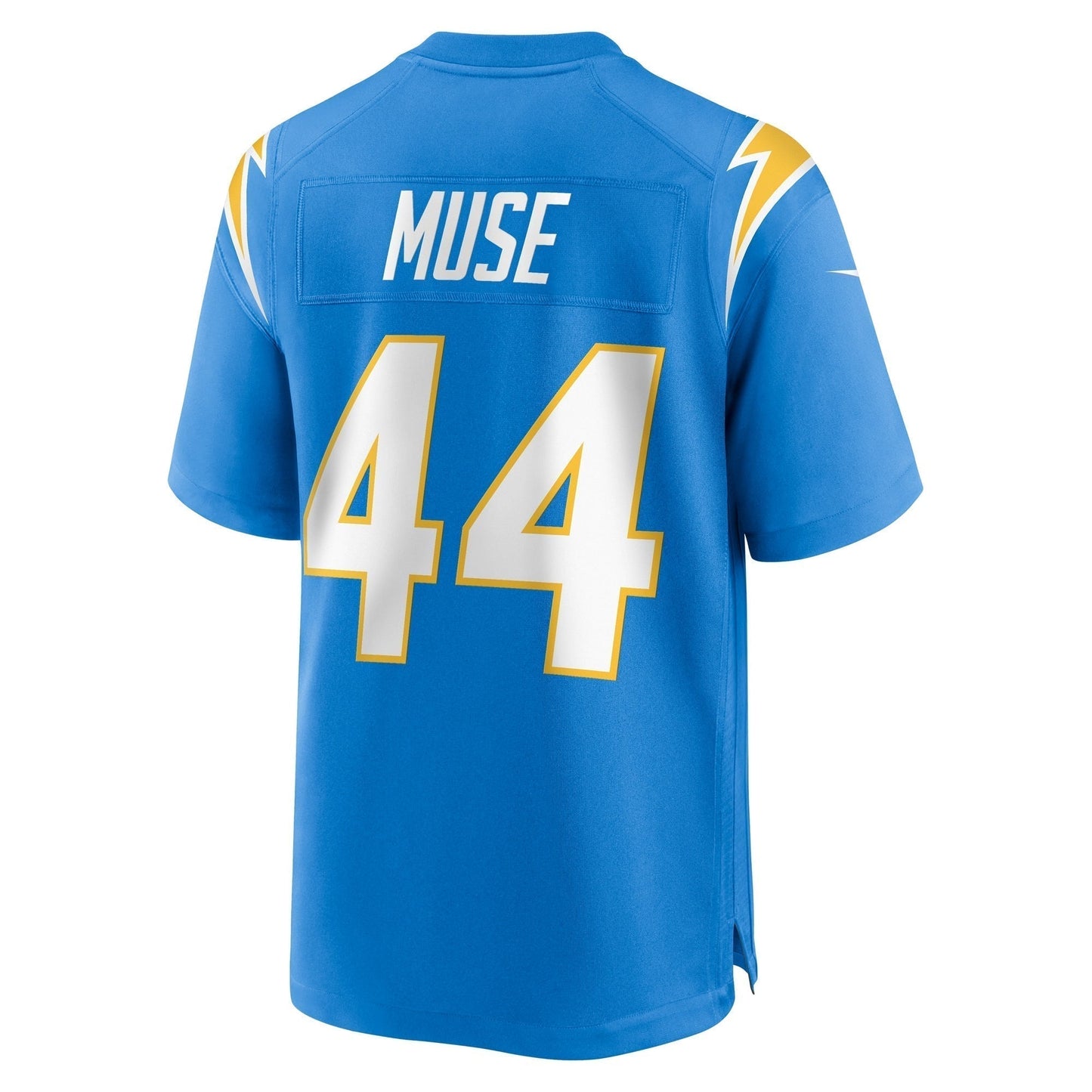 Tanner Muse Los Angeles Chargers Team Game Jersey - Powder Blue