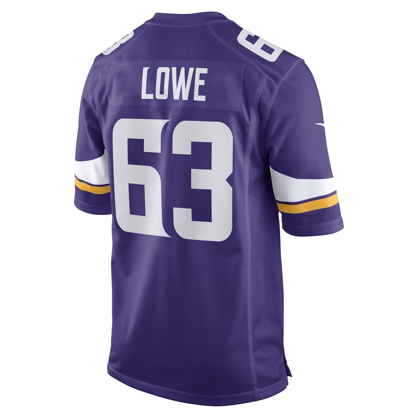 Vederian Lowe Minnesota Vikings Game Jersey - Purple