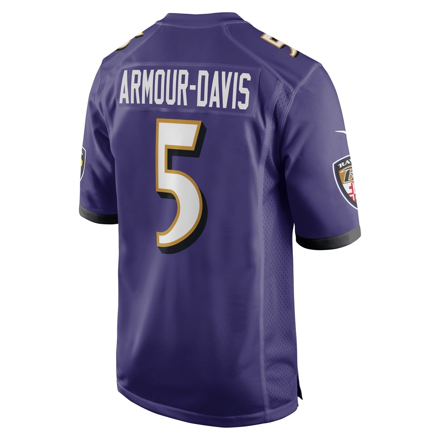 Jalyn Armour-Davis Baltimore Ravens Game Jersey - Purple