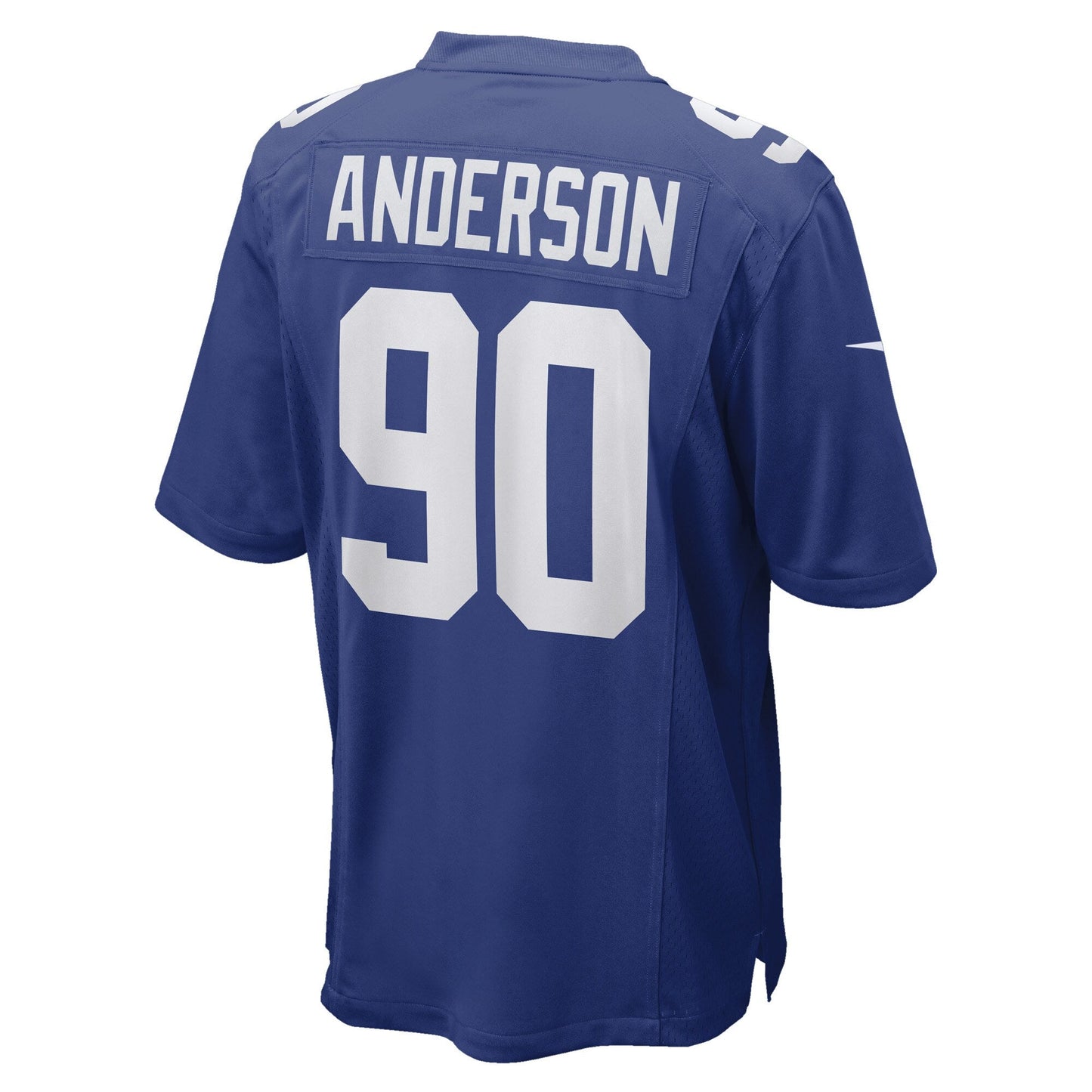 Ryder Anderson New York Giants Game Jersey - Royal