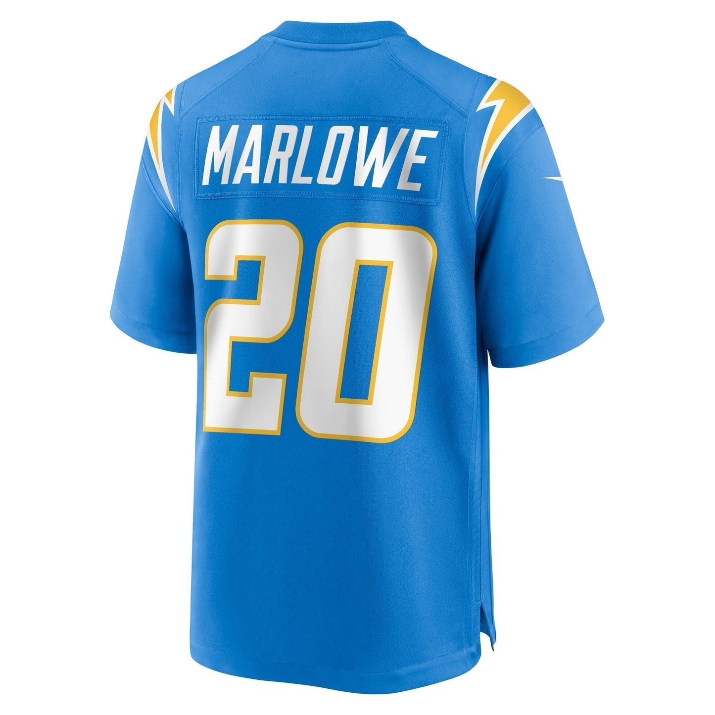 Dean Marlowe Los Angeles Chargers Team Game Jersey - Powder Blue