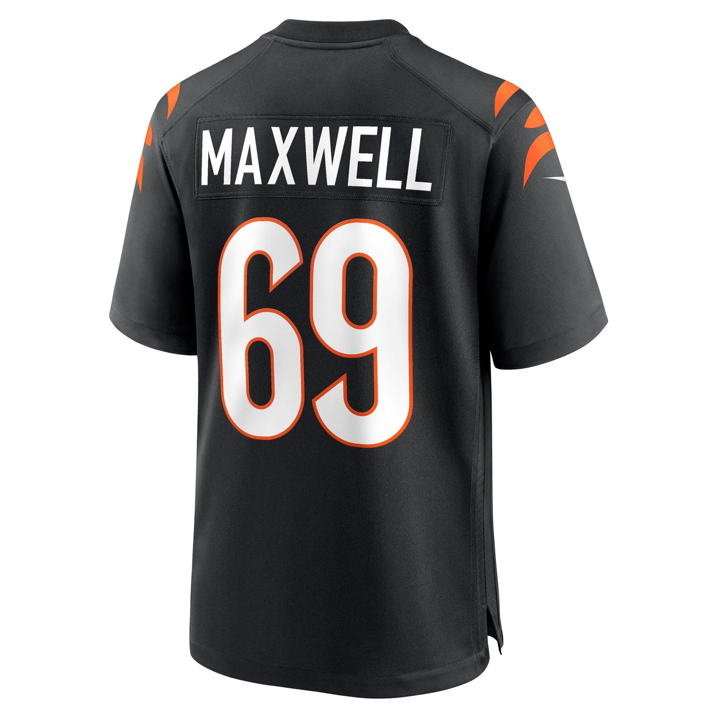 Devonnsha Maxwell Cincinnati Bengals Team Game Jersey - Black